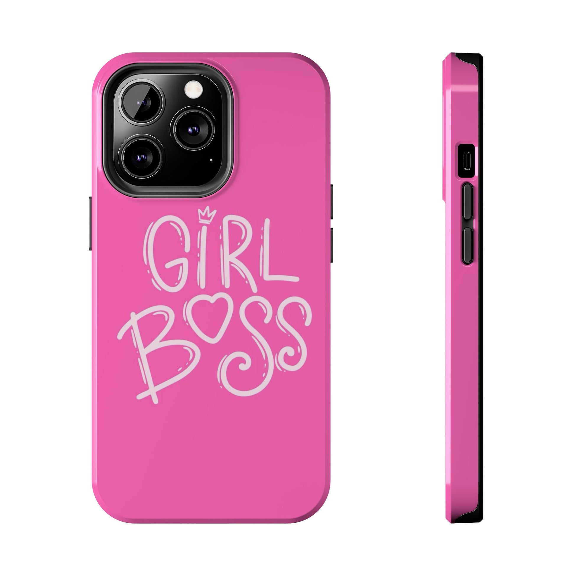 Girl Boss Girly Theme Phone Cases for iPhones & Samsung Phones