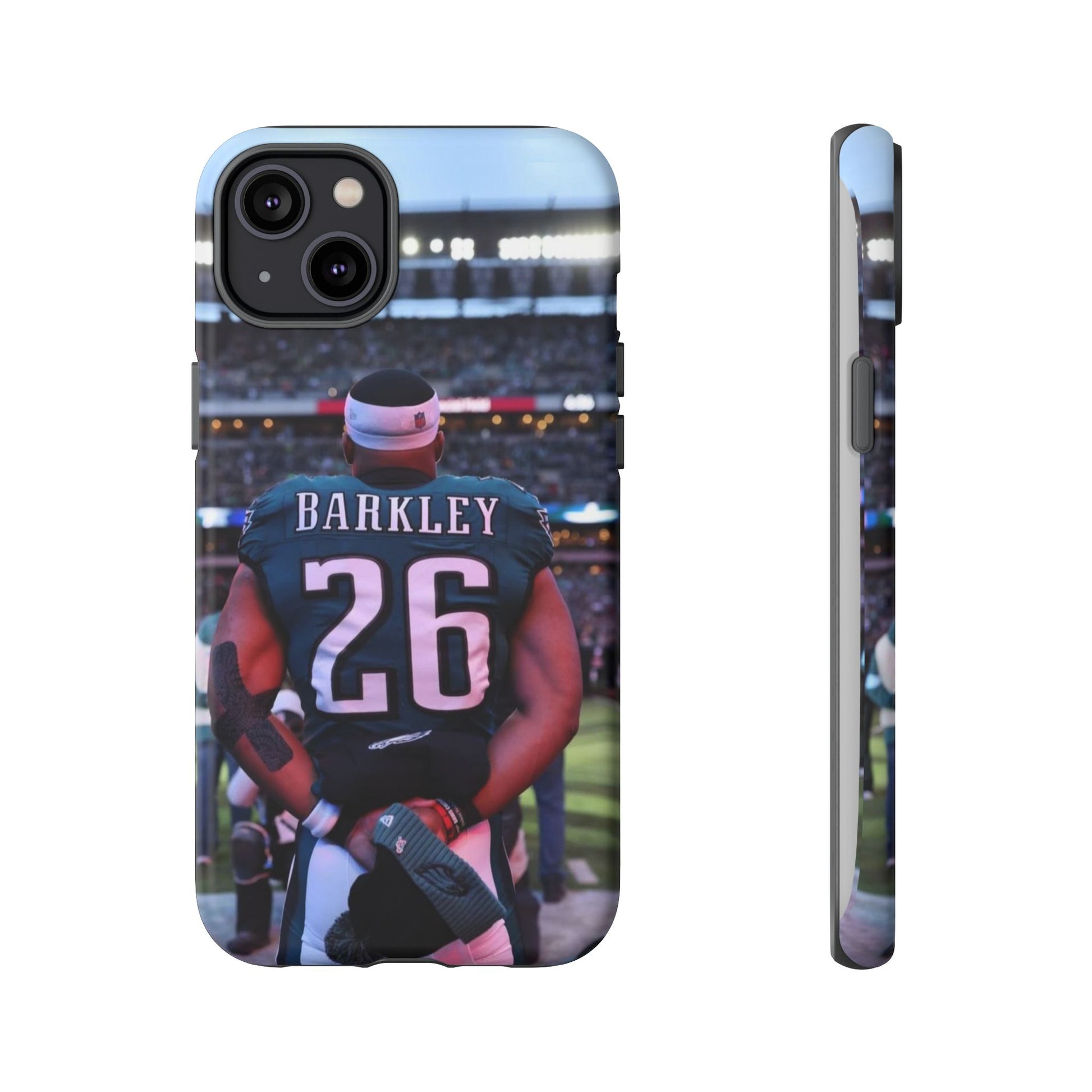 Eagles Football Saquon Barkley Tough Cases for iPhones, Samsung, and Pixel