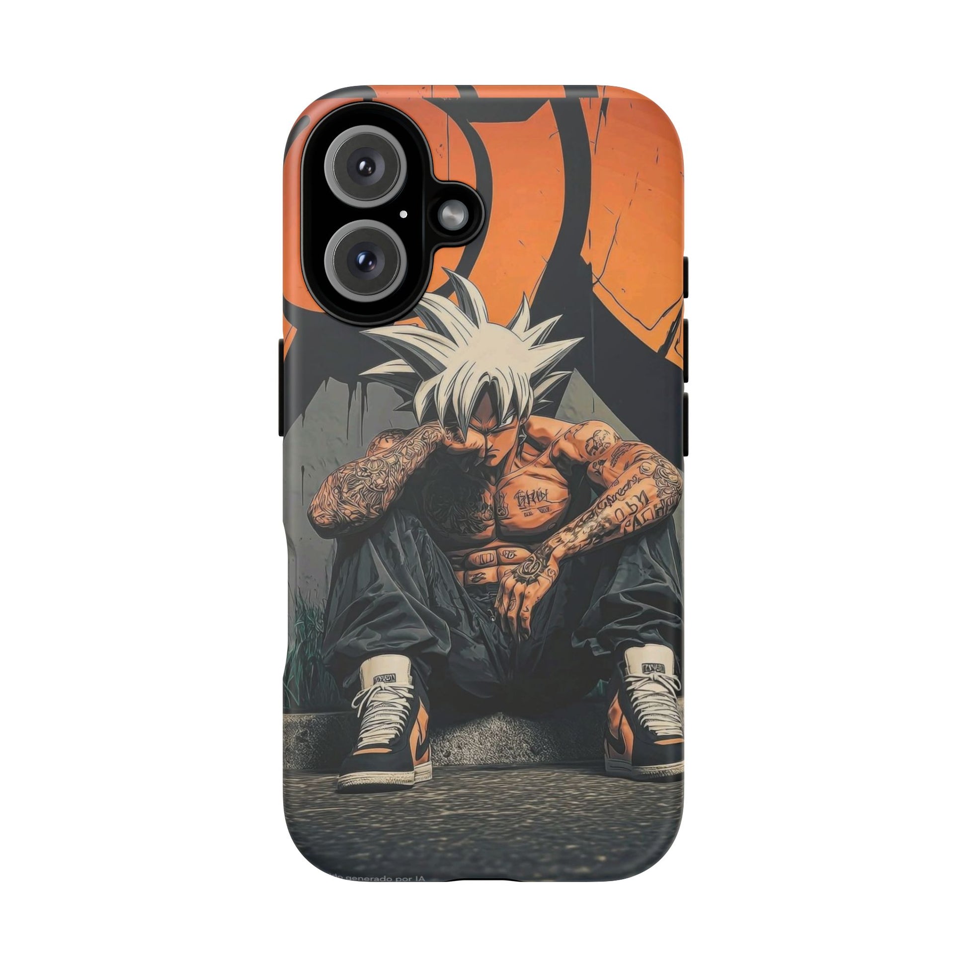 Anime DBZ Thug Tough Cases for iPhones, Samsung, and Pixel