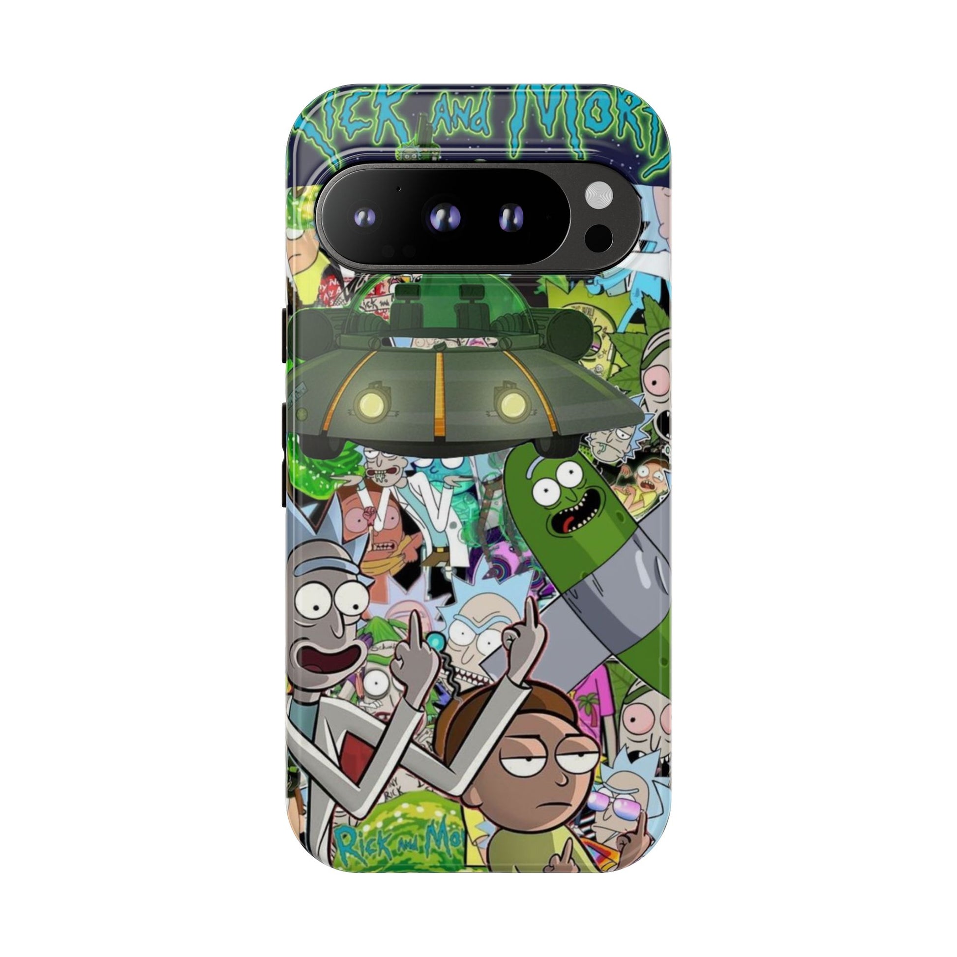 Rick and Morty Phone Case, Tough Cases for iPhones, Samsung, and Pixel