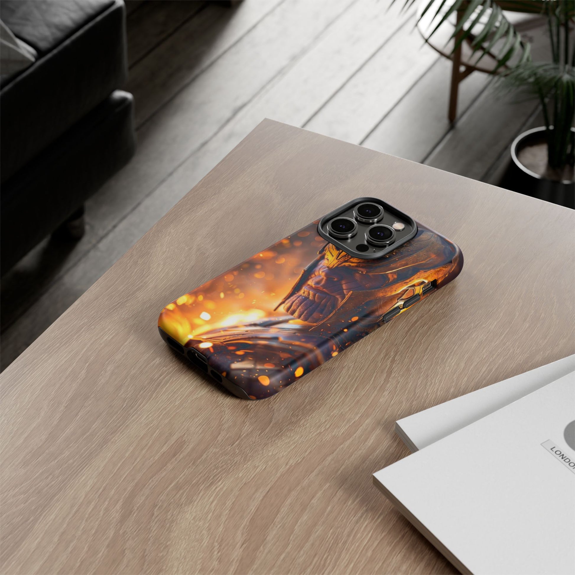 Marvel Villain Thanos Tough Cases for iPhones, Samsung, and Pixel