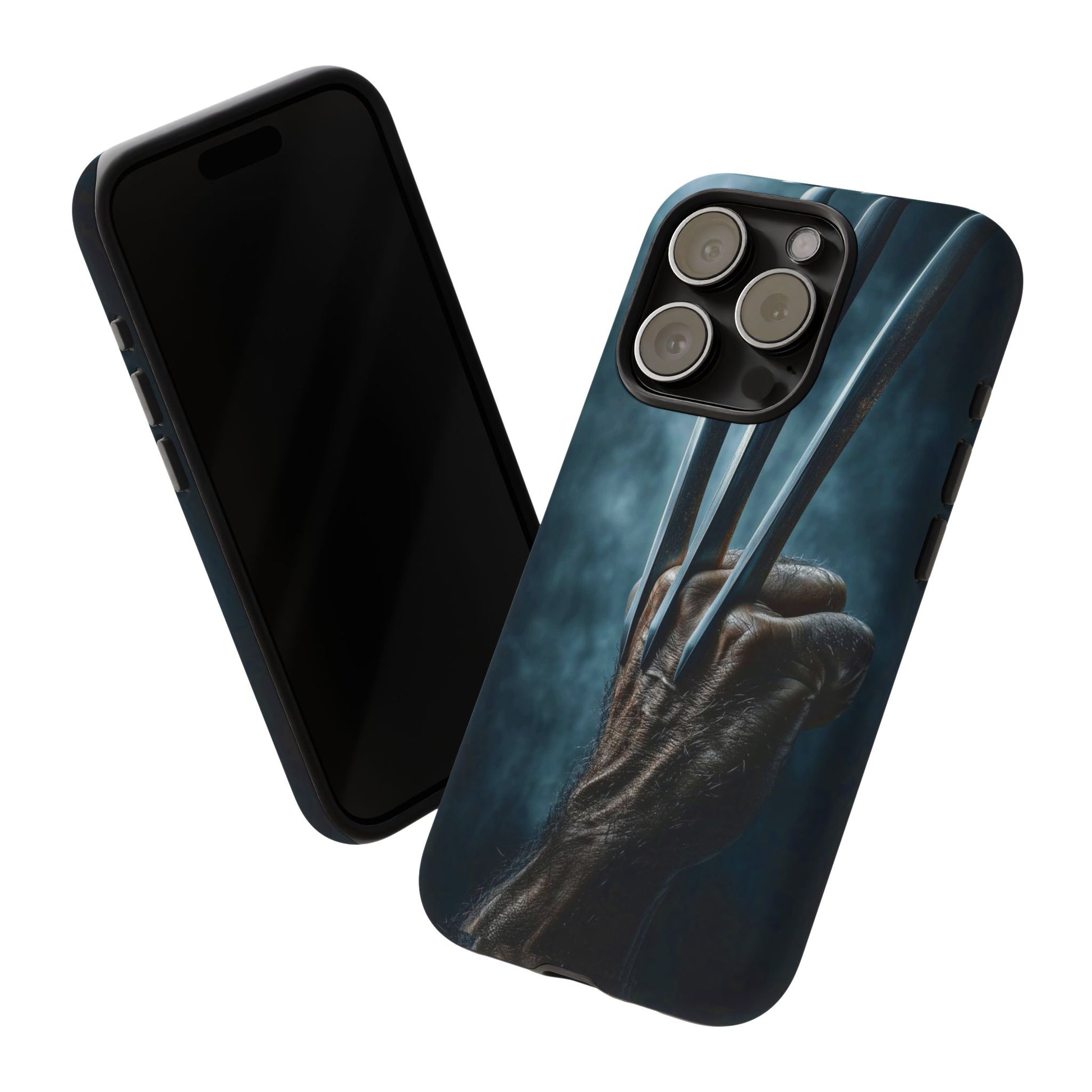 Logan's Claws Wolverine Tough Cases for iPhones, Samsung, and Pixel