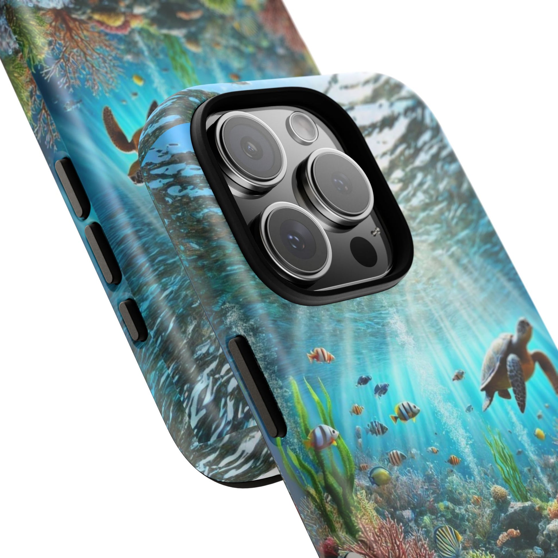 Under Sea Landscape Tough Cases for iPhones, Samsung, and Pixel