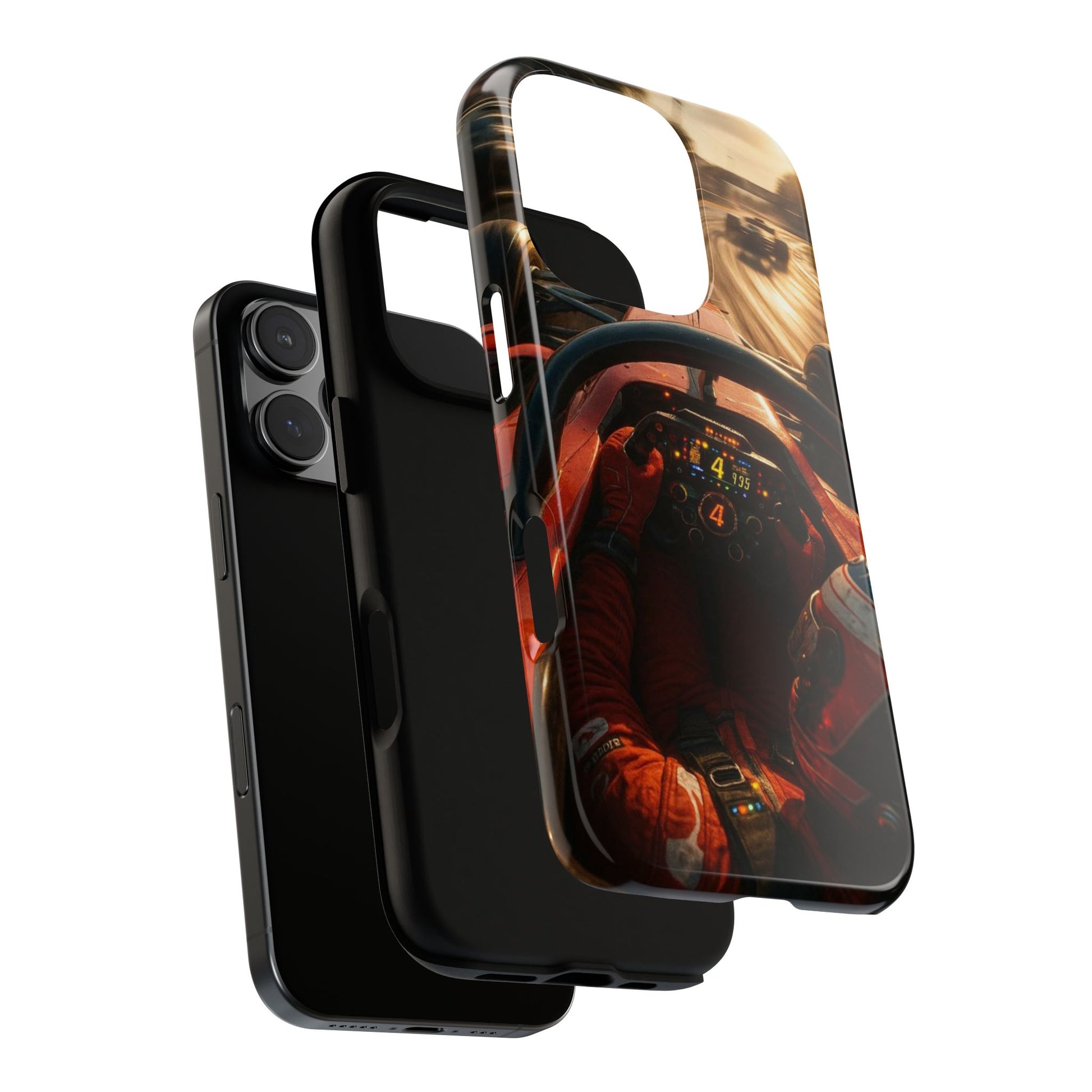 Formula 1 Cockpit Phone Case, Tough Cases for iPhones, Samsung, and Pixel