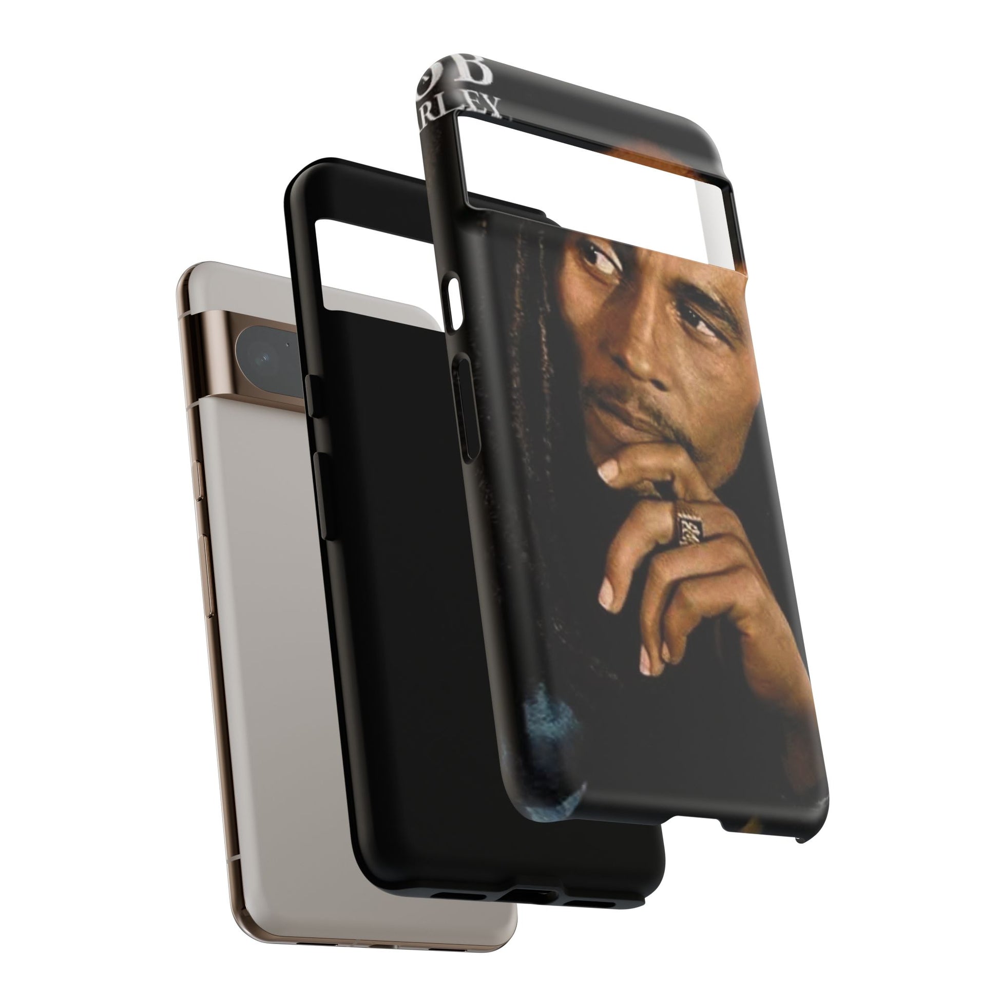 Marley Reggae Tough Cases for iPhones, Samsung, and Pixel