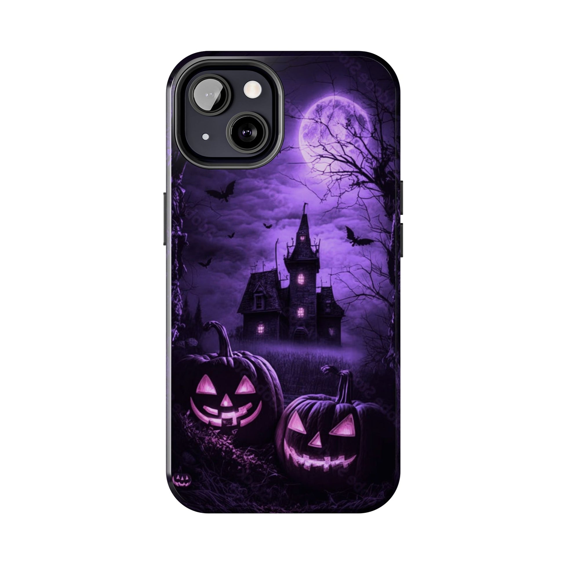 Haunted House Halloween Theme Phone Cases for iPhones & Samsung Phones