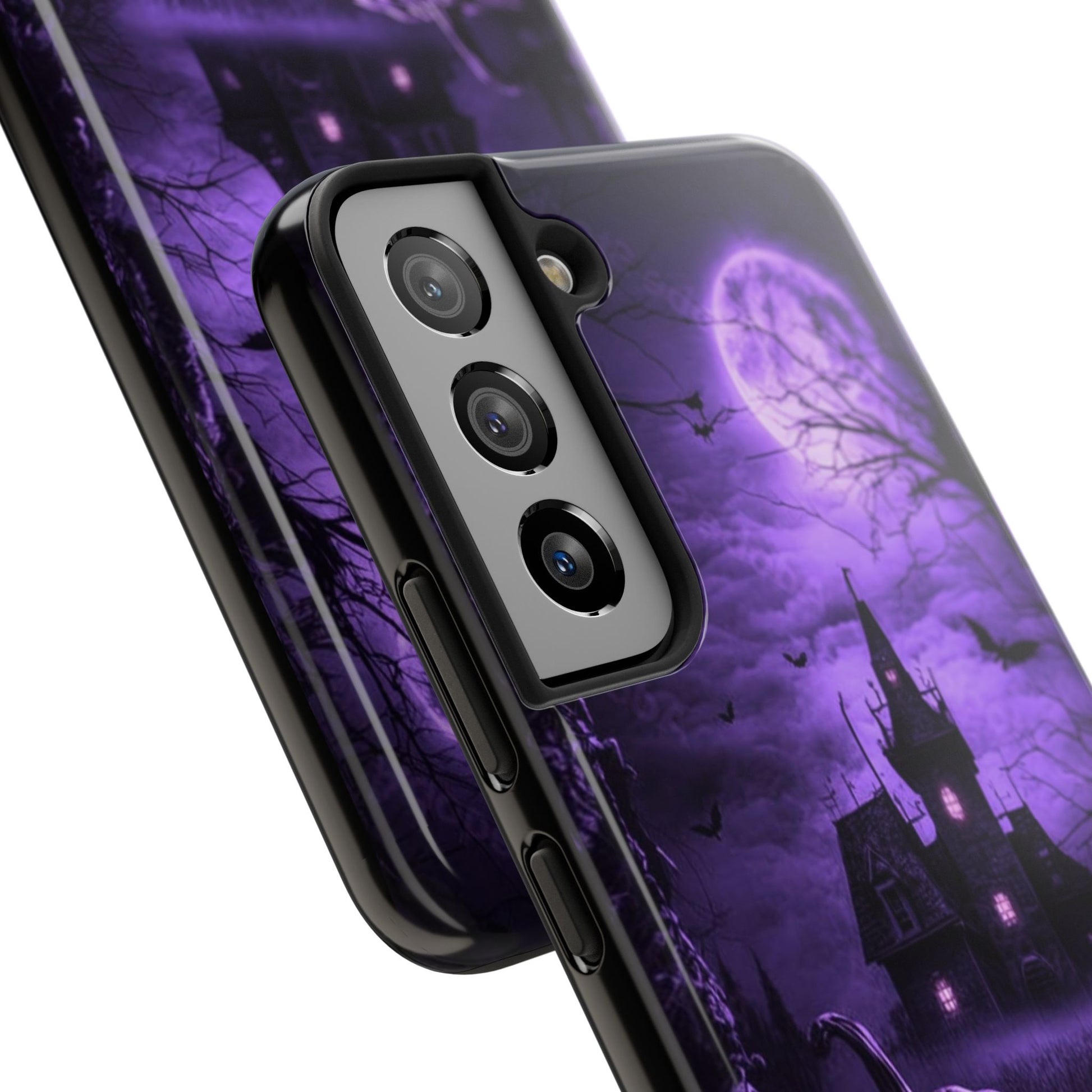 Haunted House Halloween Theme Phone Cases for iPhones & Samsung Phones