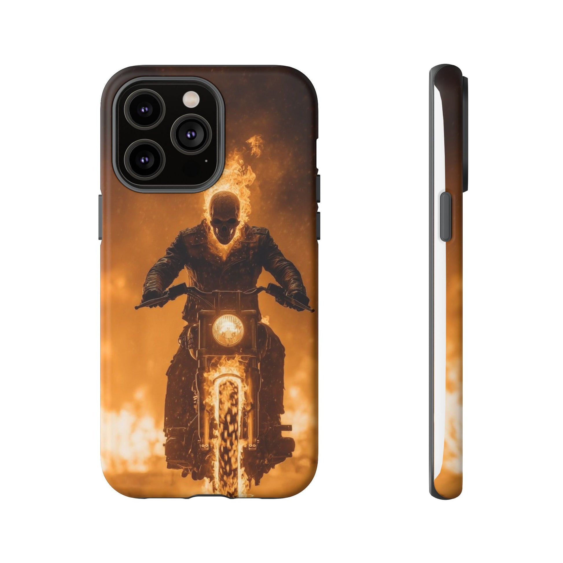 Marvel's Ghostrider Tough Cases for iPhones, Samsung, and Pixel