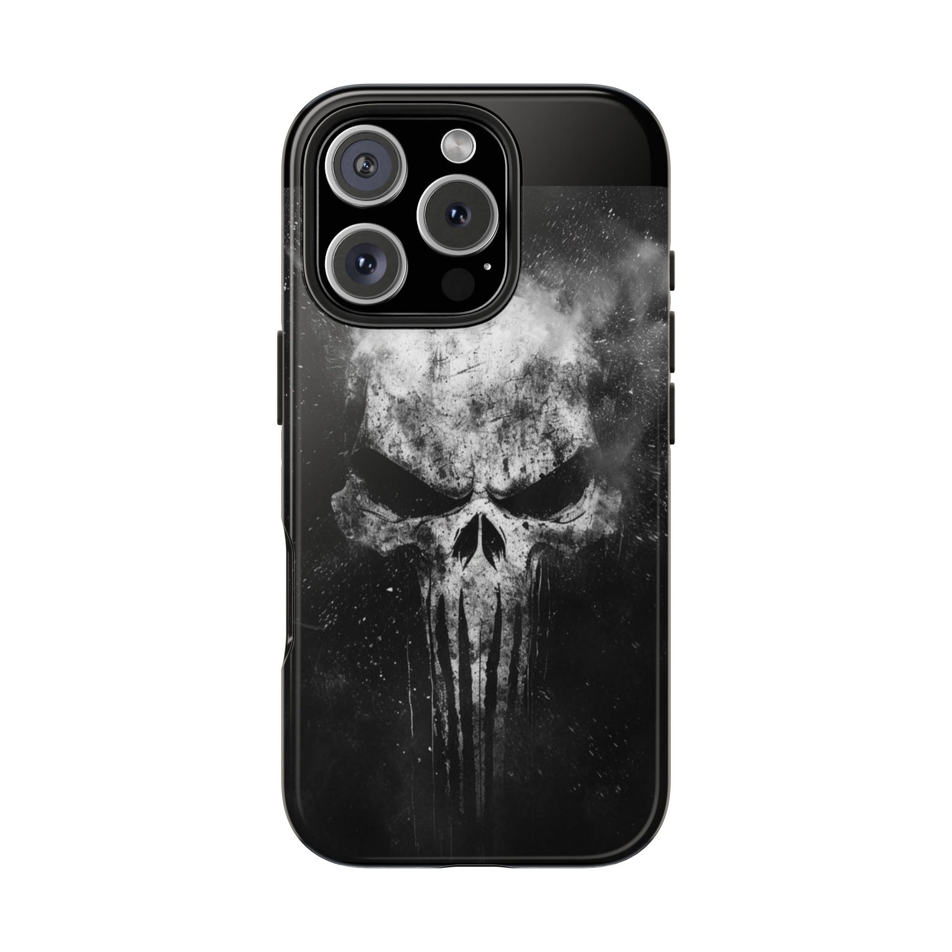 Smoking Skull Theme Phone Case for iPhone & Samsung Galaxy Phones