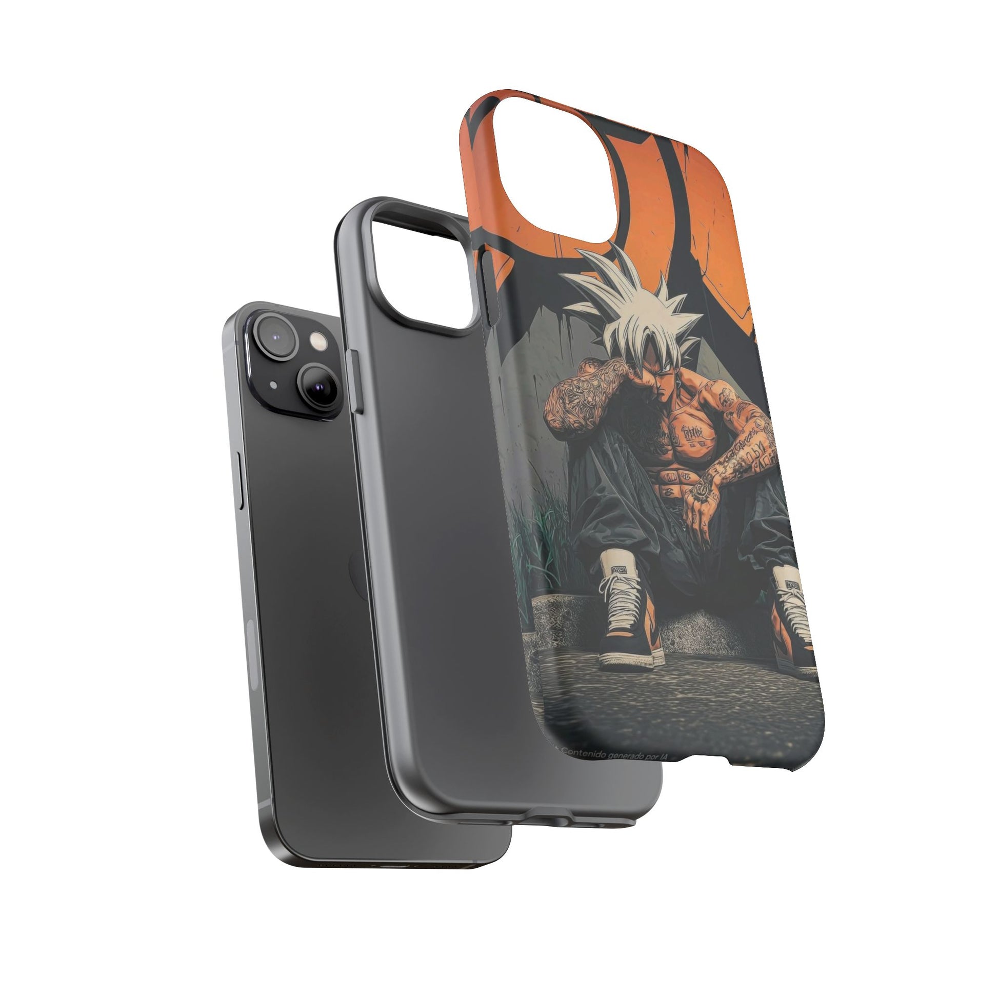 Anime DBZ Thug Tough Cases for iPhones, Samsung, and Pixel