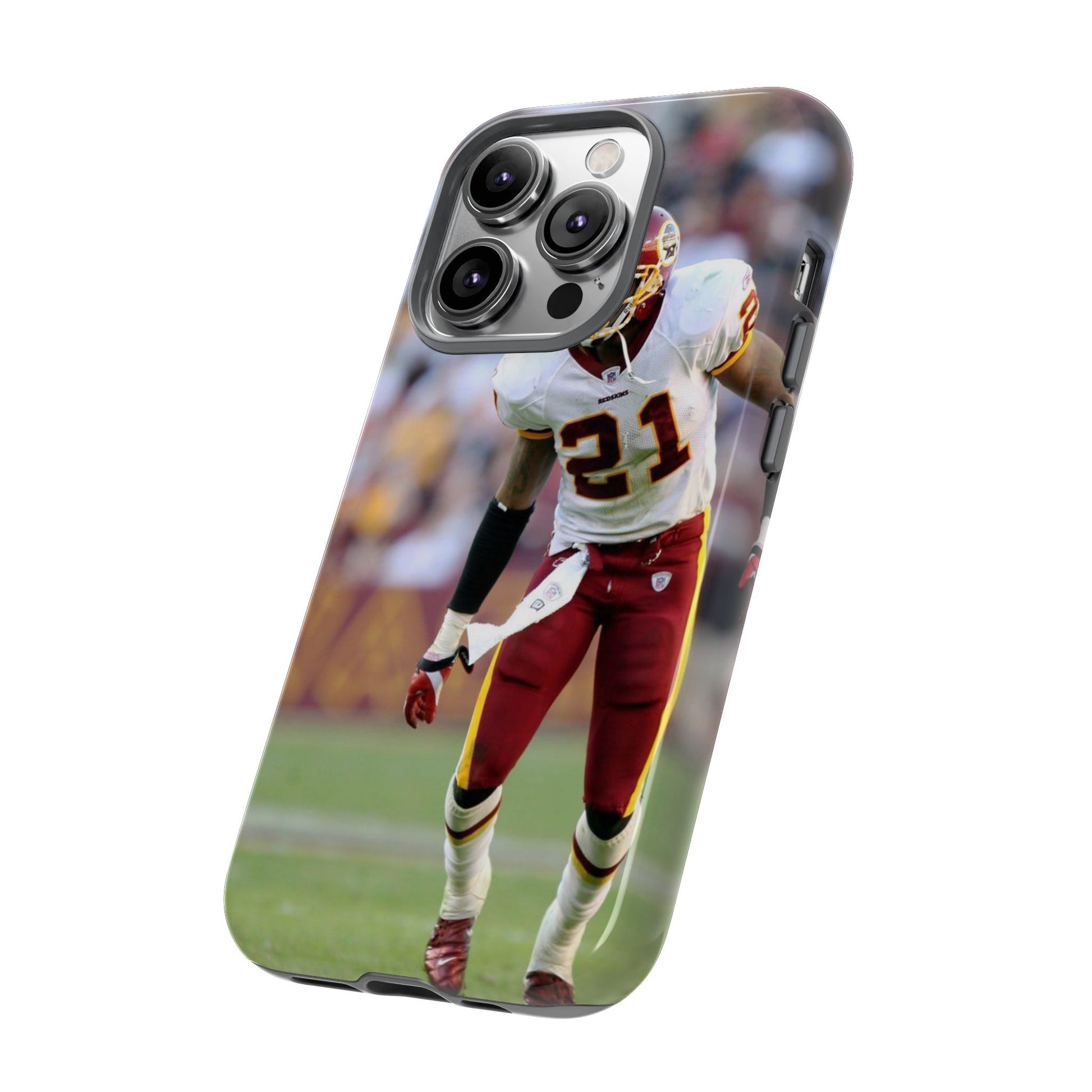 Sean Taylor Classic Redskins Football Tough Cases for iPhones, Samsung, and Pixel