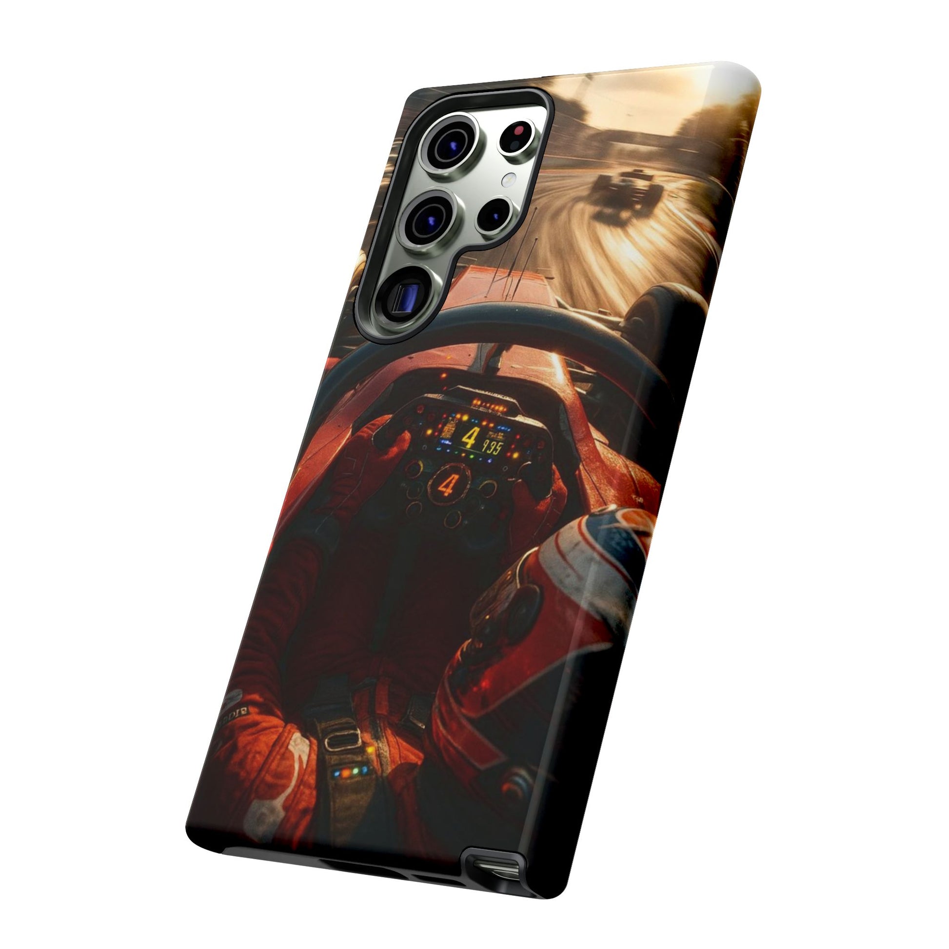 Formula 1 Cockpit Phone Case, Tough Cases for iPhones, Samsung, and Pixel