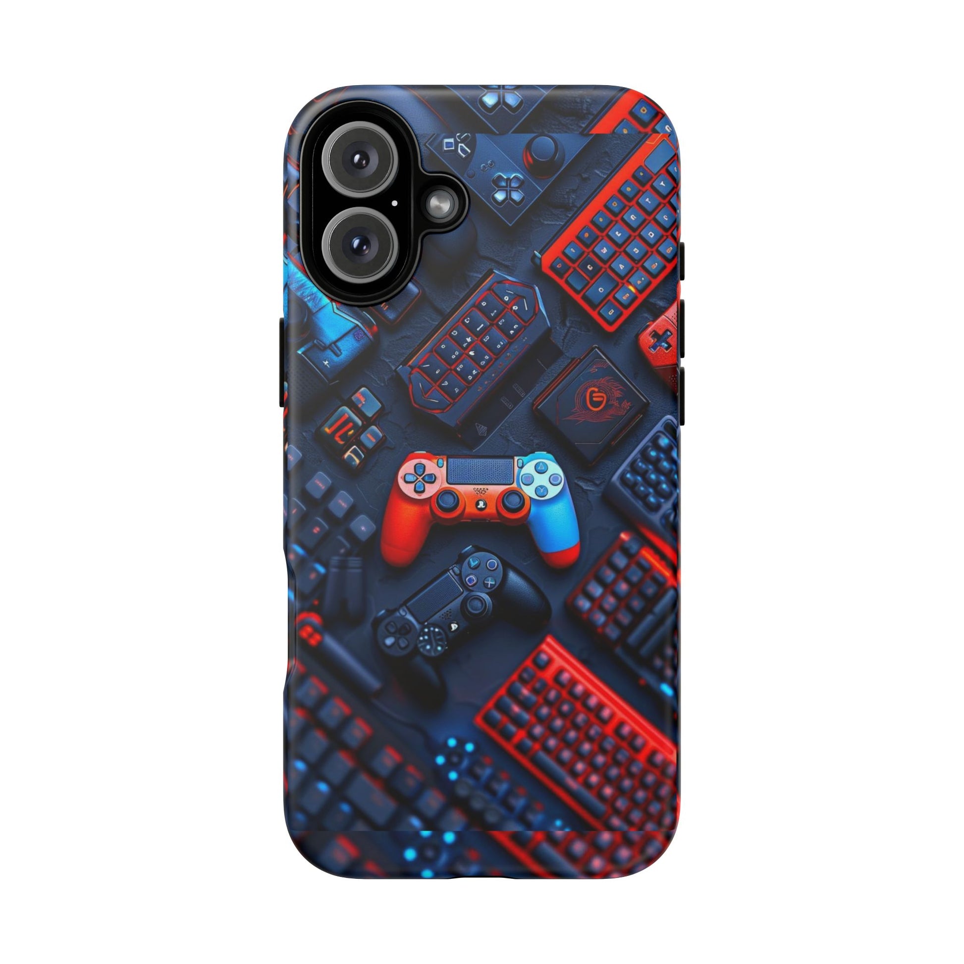 Gamer Themed Controllers Tough Cases for iPhones, Samsung, and Pixel