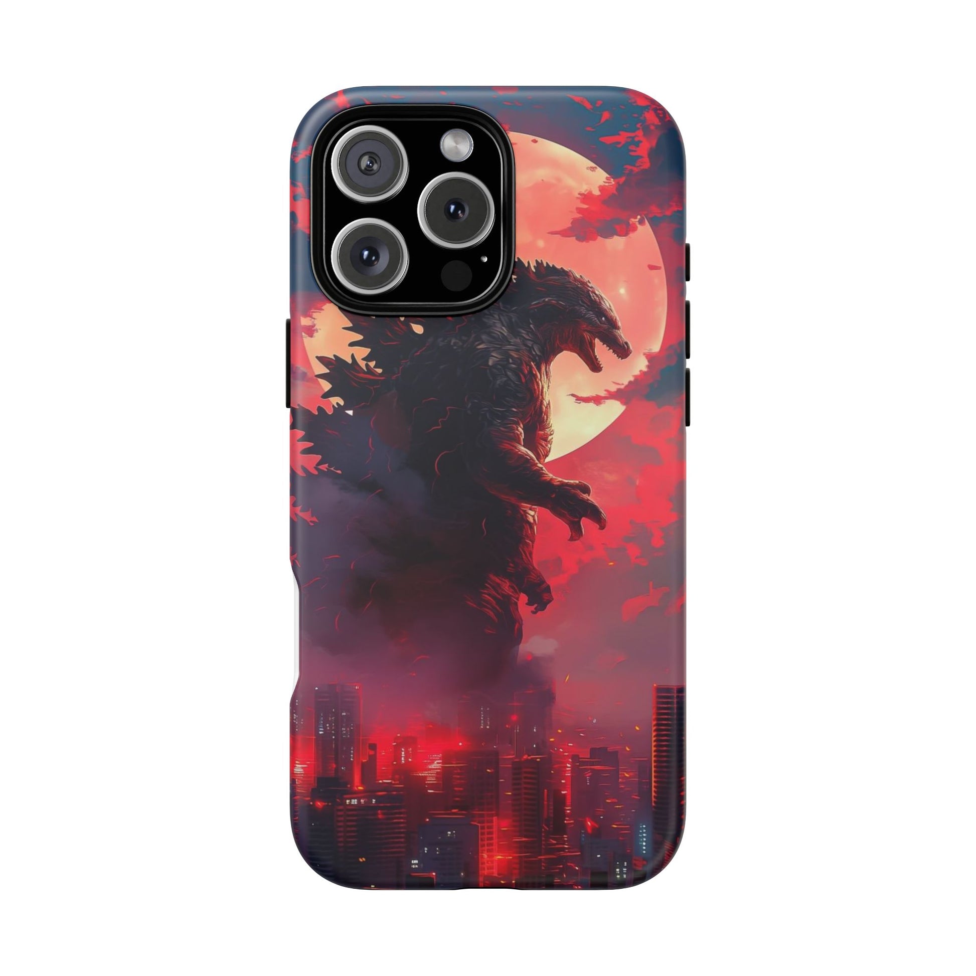 King of Monsters Godzilla Tough Phone Cases for iPhones, Samsung, and Pixel