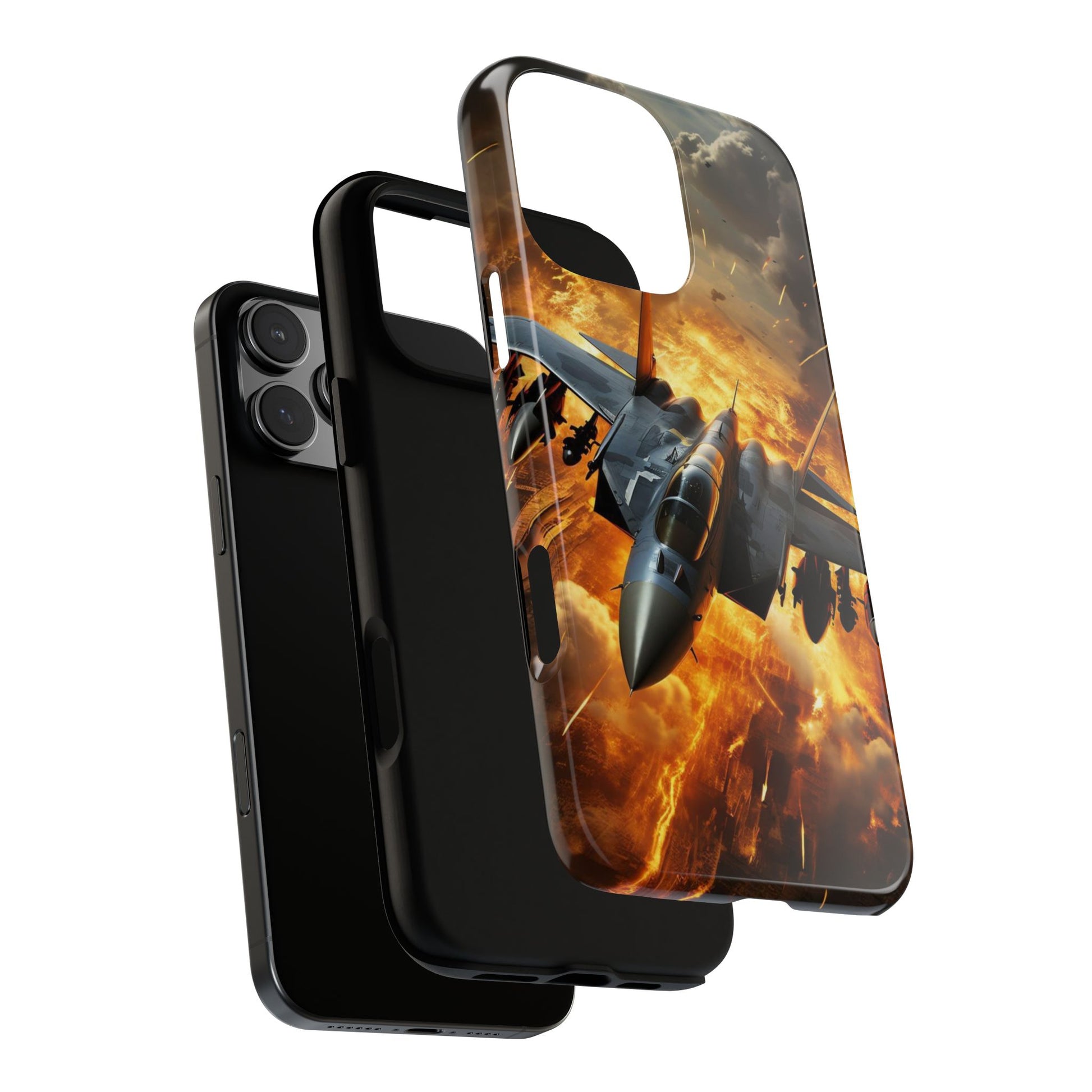 F-15 Fighter Jet Tough Cases for iPhones, Samsung, and Pixel