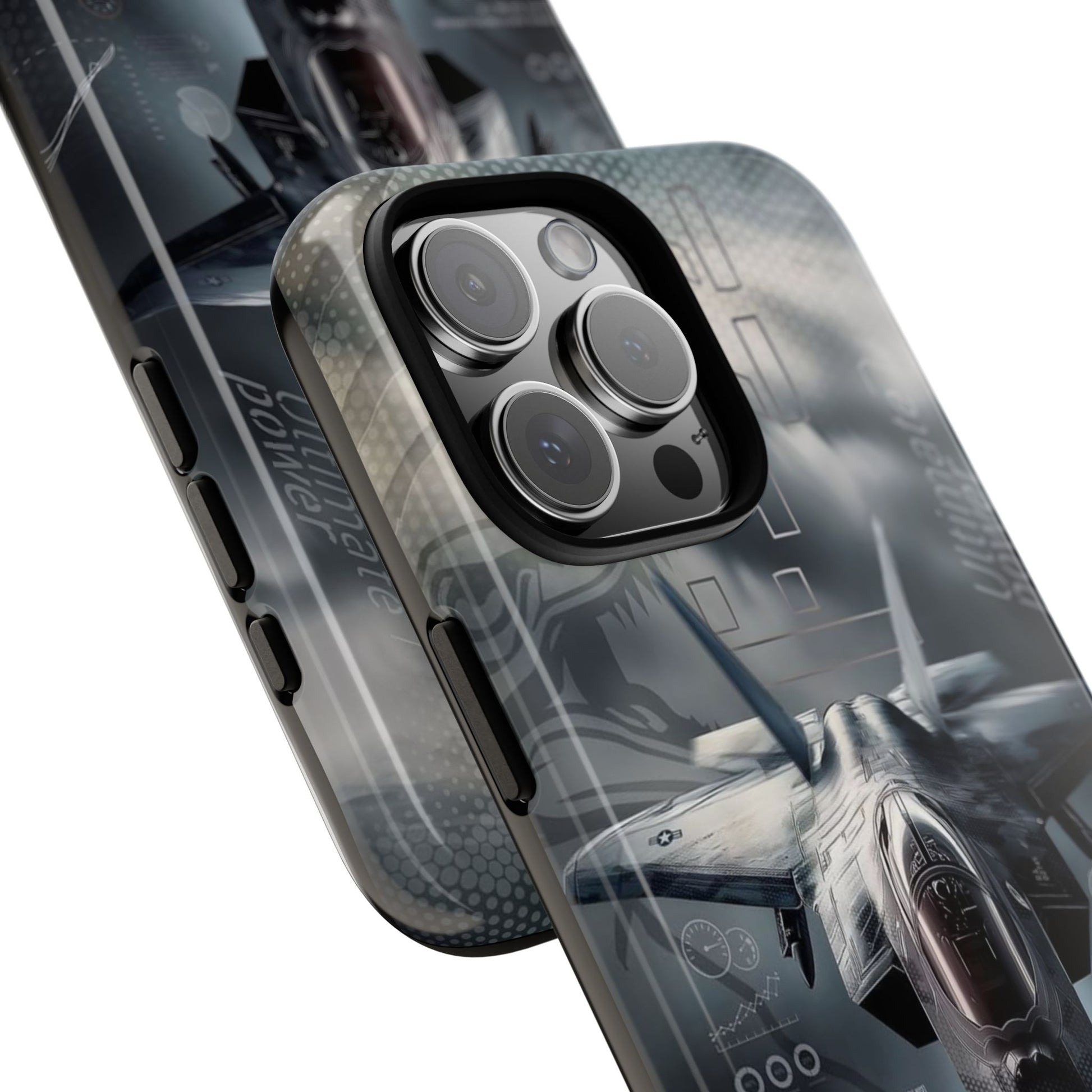 F-22 Raptor Fighter Jet Tough Cases for iPhones, Samsung, and Pixel