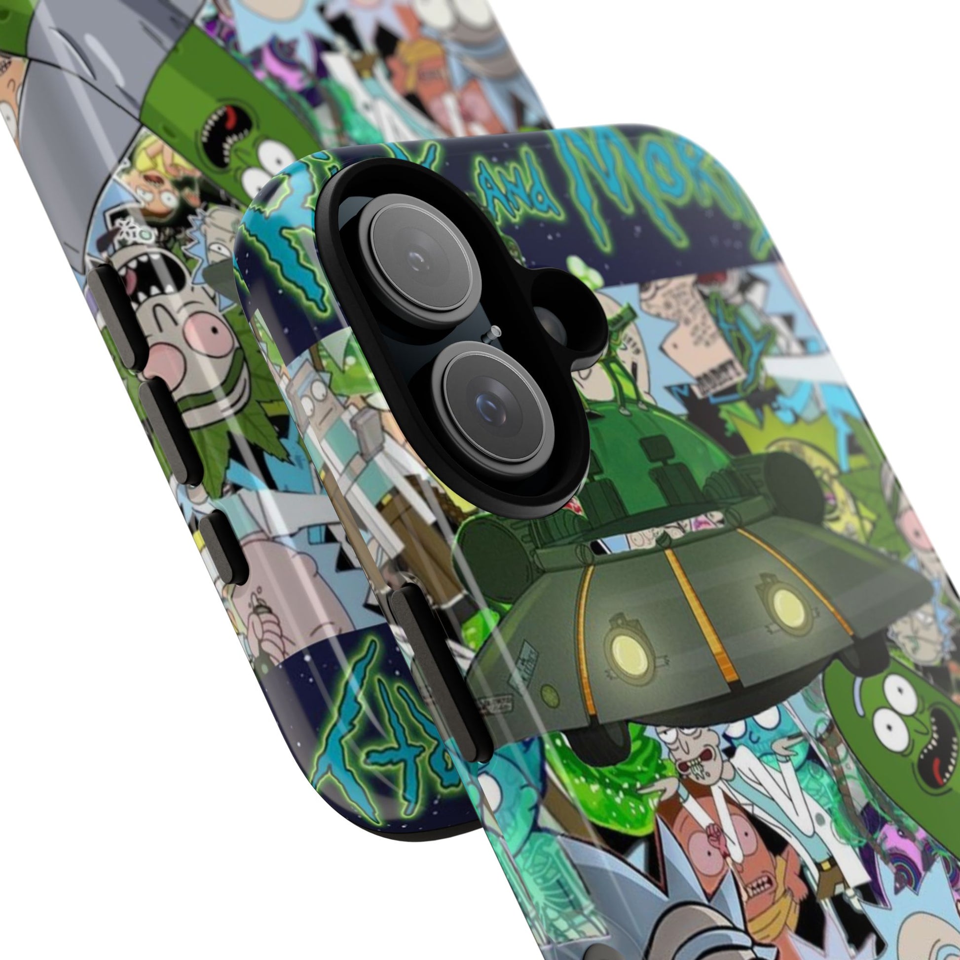 Rick and Morty Phone Case, Tough Cases for iPhones, Samsung, and Pixel