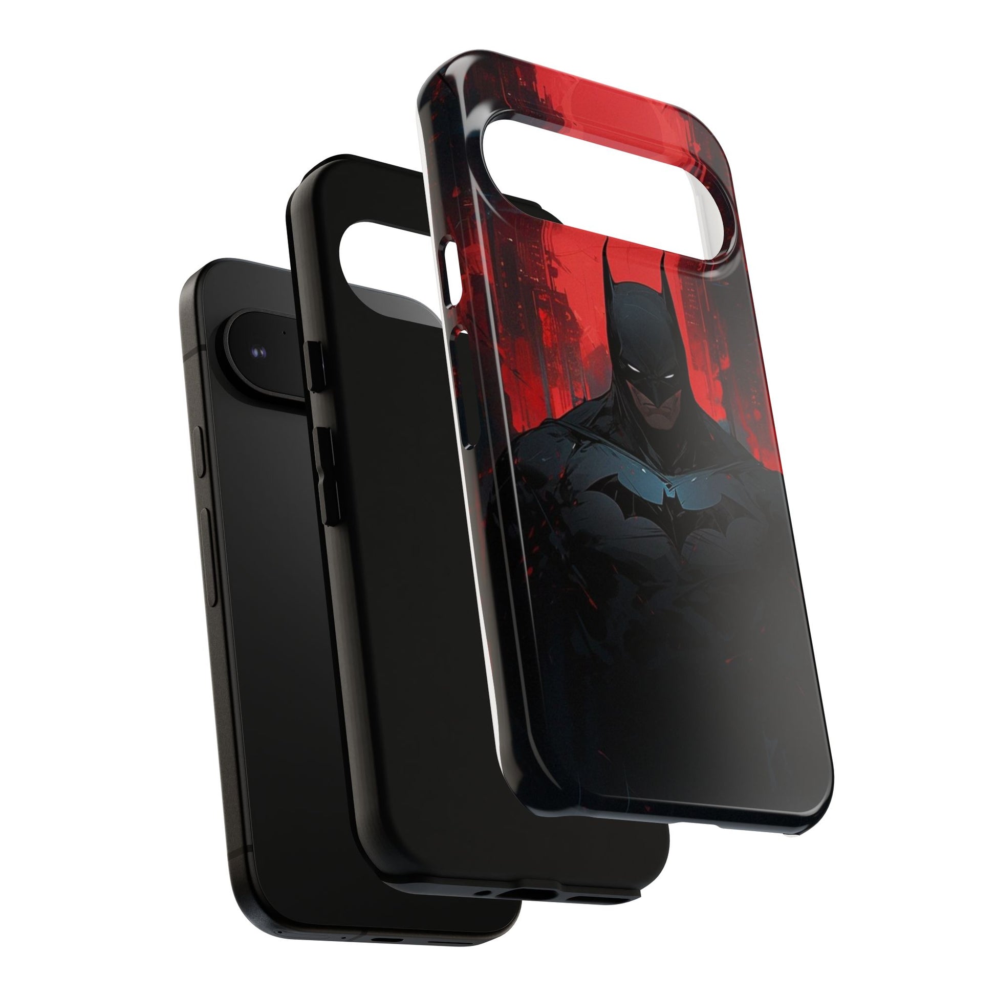 The Dark Knight Batman Tough Cases for iPhones, Samsung, and Pixel