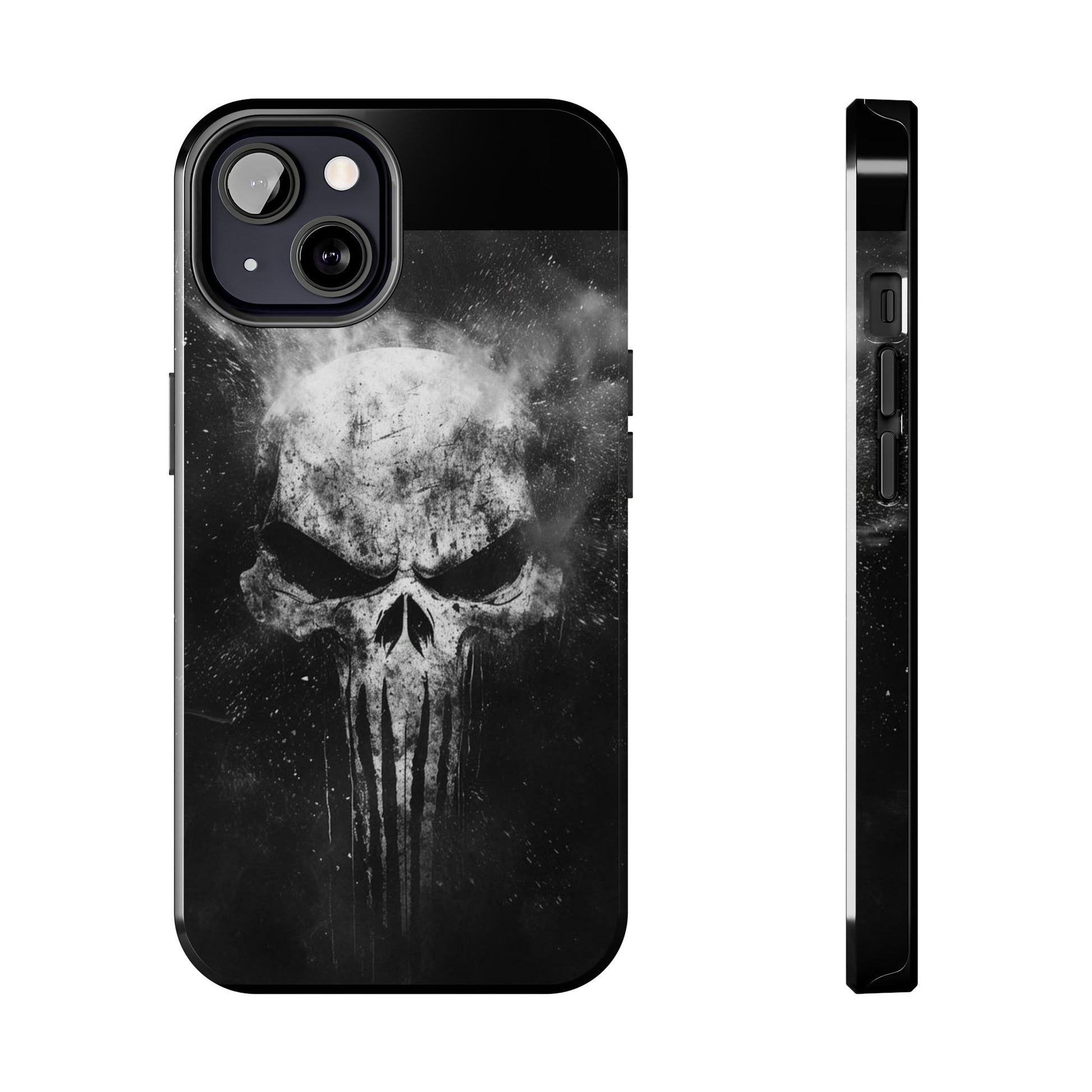 Smoking Skull Theme Phone Case for iPhone & Samsung Galaxy Phones