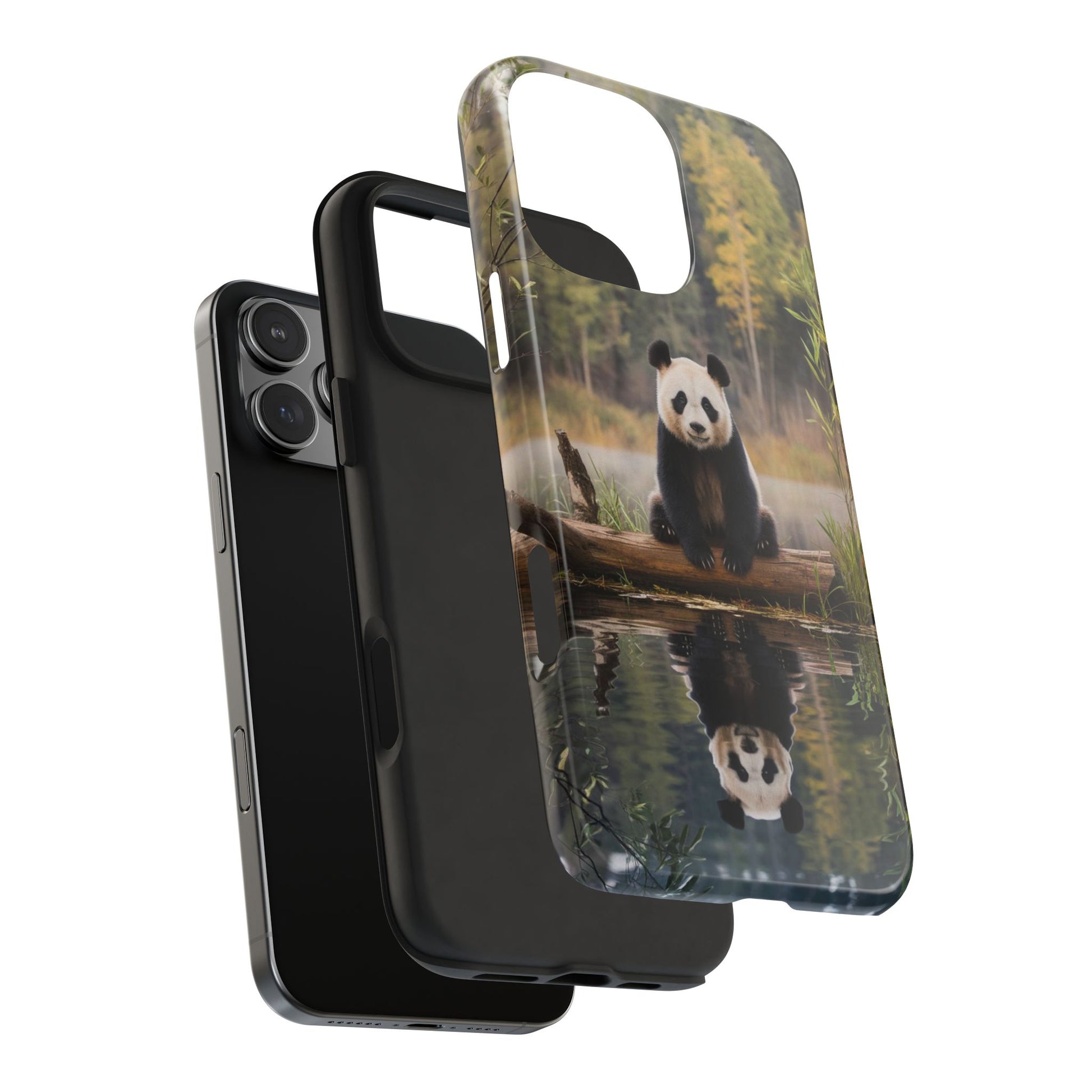 Cute Panda Theme Phone Cases for iPhones & Samsung Phones