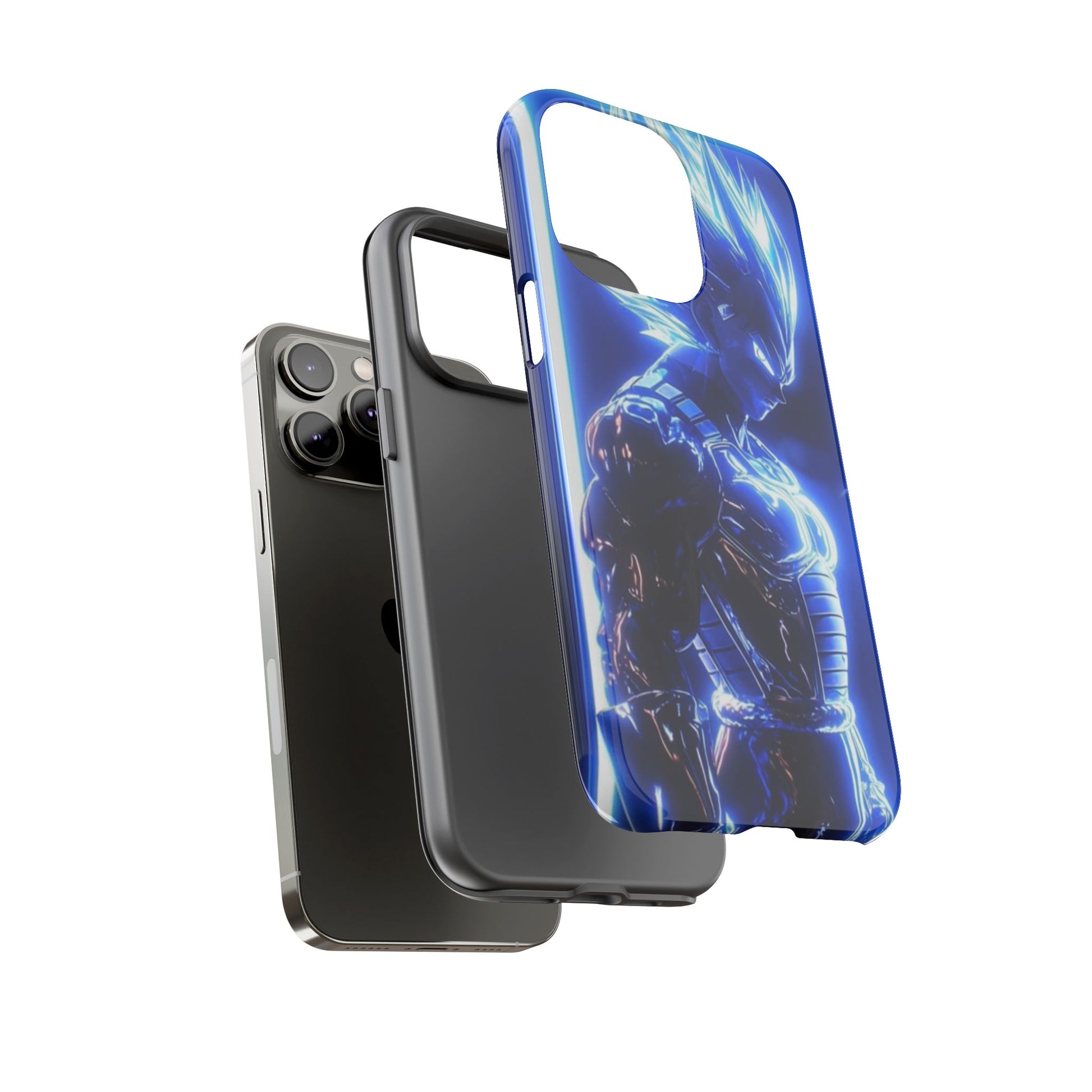 Anime Dragon Ball Z Super Saiyan Tough Cases for iPhones, Samsung, and Pixel
