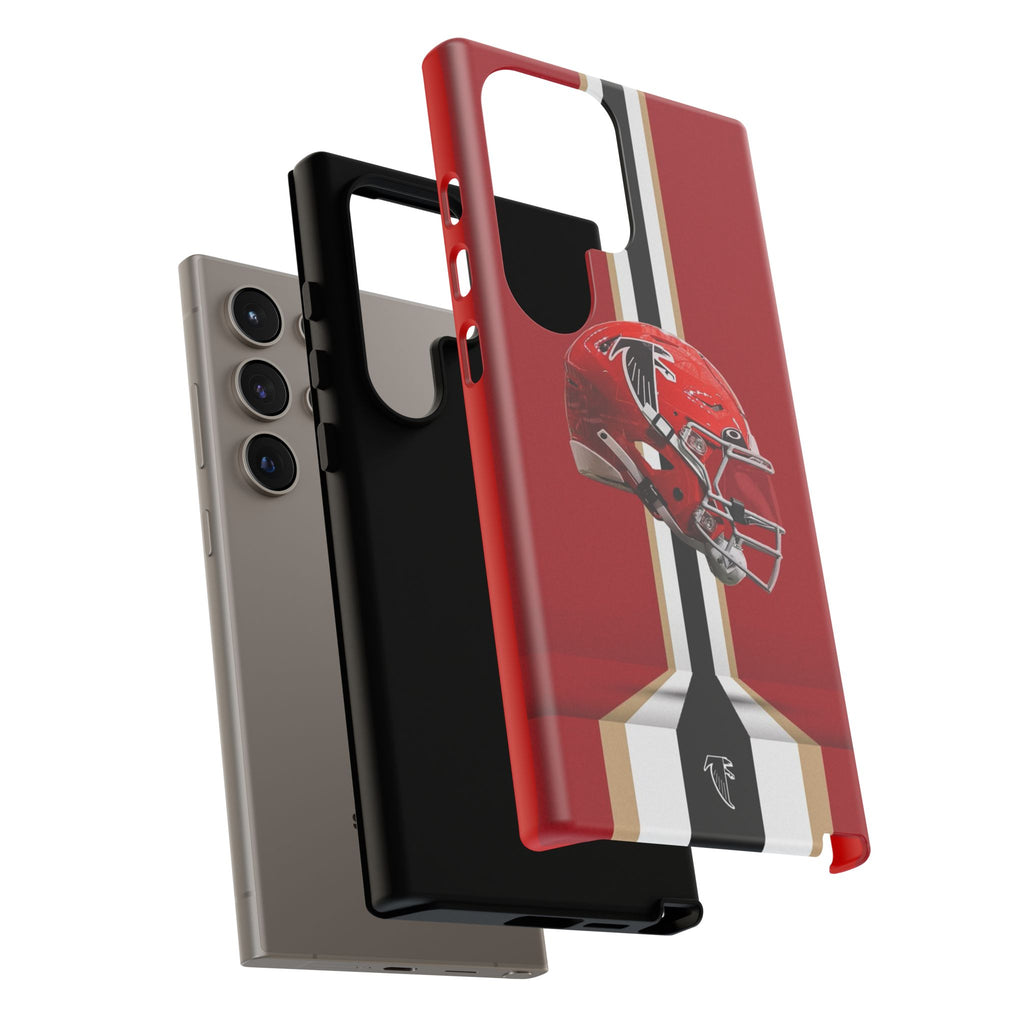 Atlanta Falcons Football Helmet Logo Tough Cases for iPhones, Samsung, and Pixel