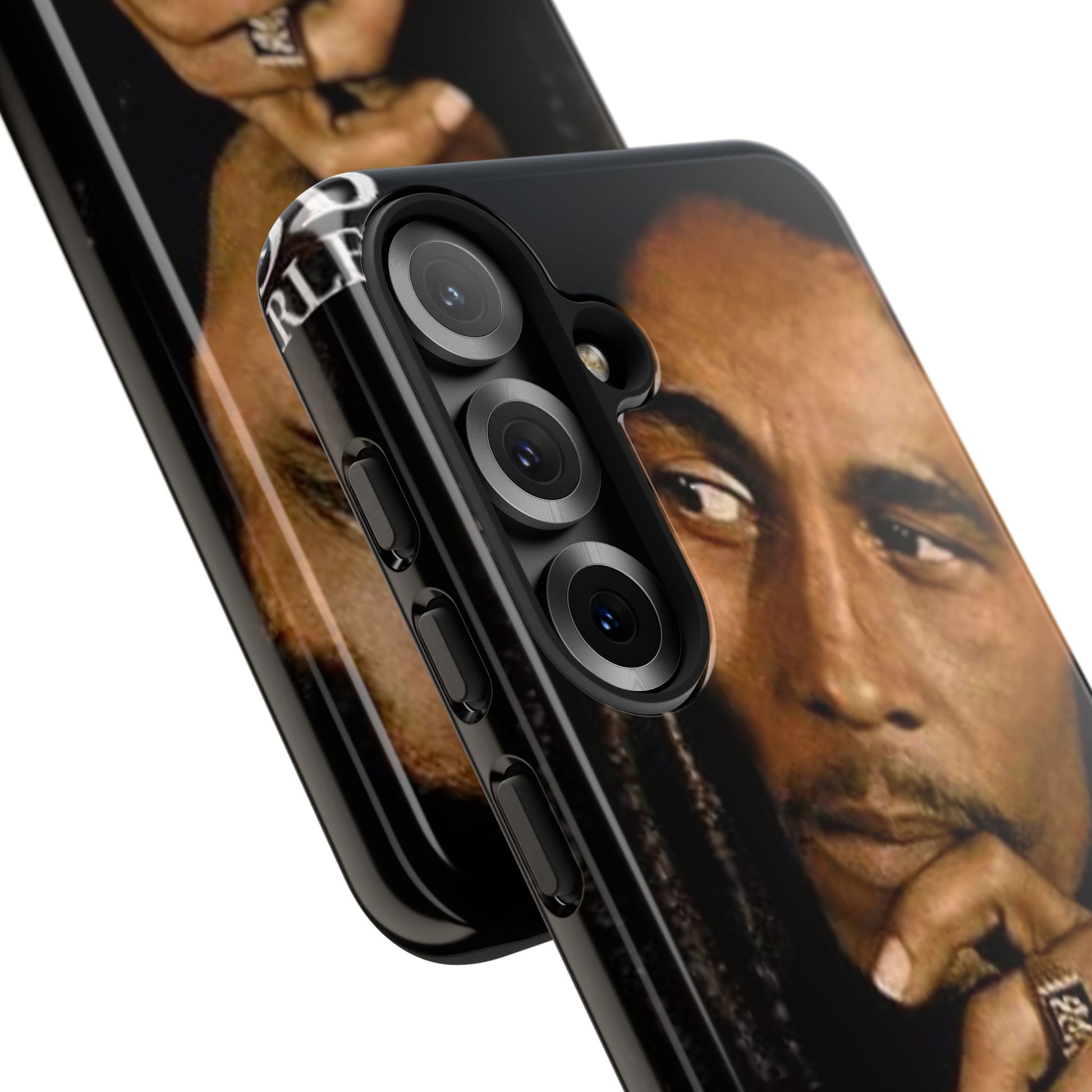 Marley Reggae Tough Cases for iPhones, Samsung, and Pixel