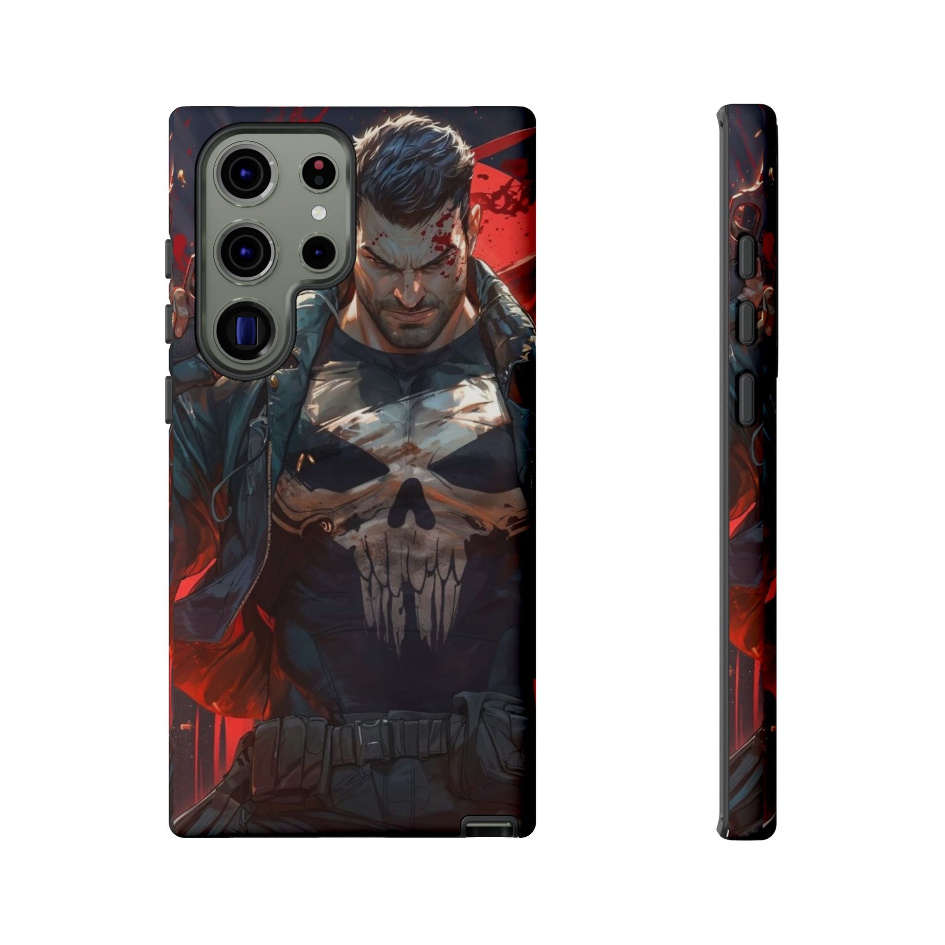 Punisher Tough Cases for iPhones, Samsung, and Pixel