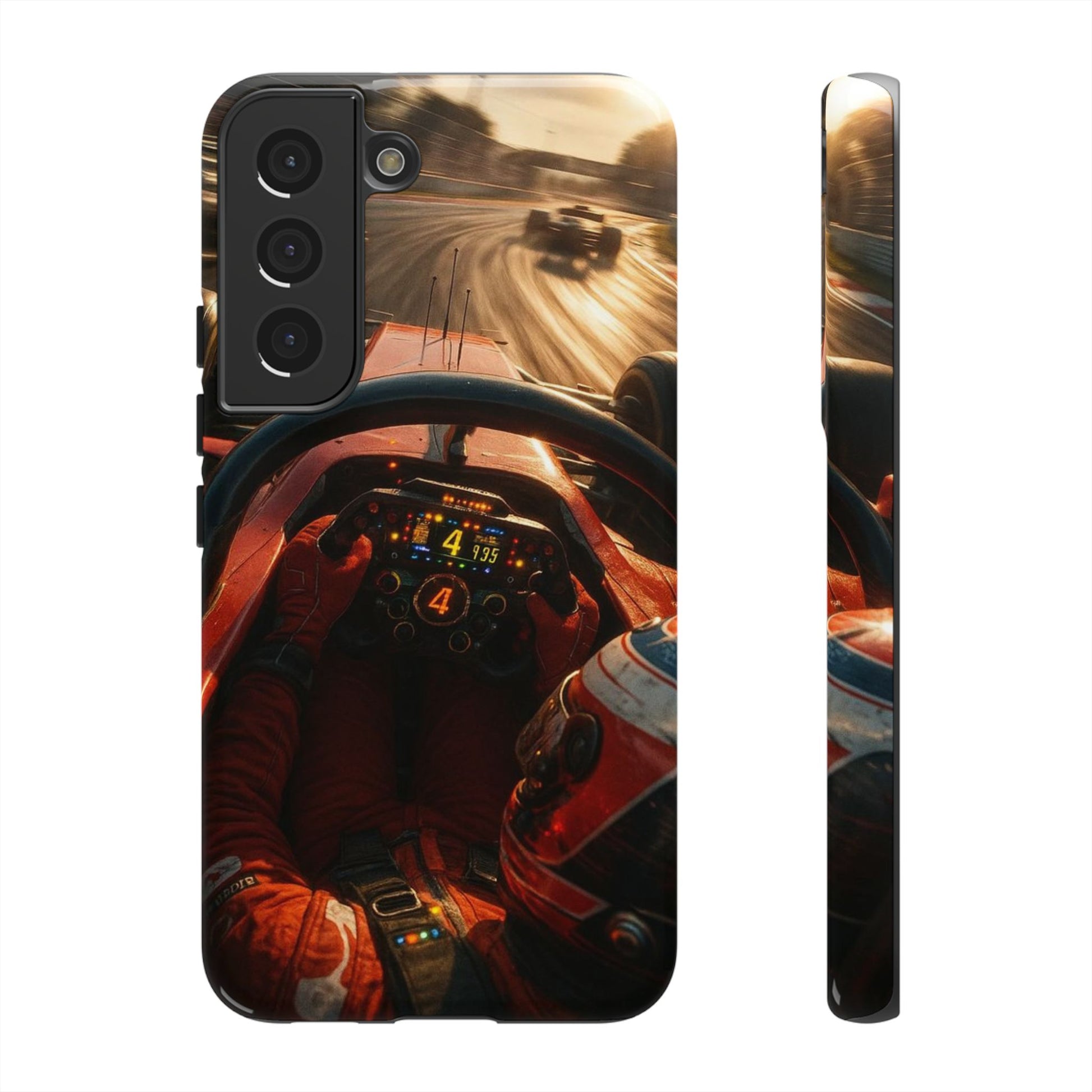Formula 1 Cockpit Phone Case, Tough Cases for iPhones, Samsung, and Pixel