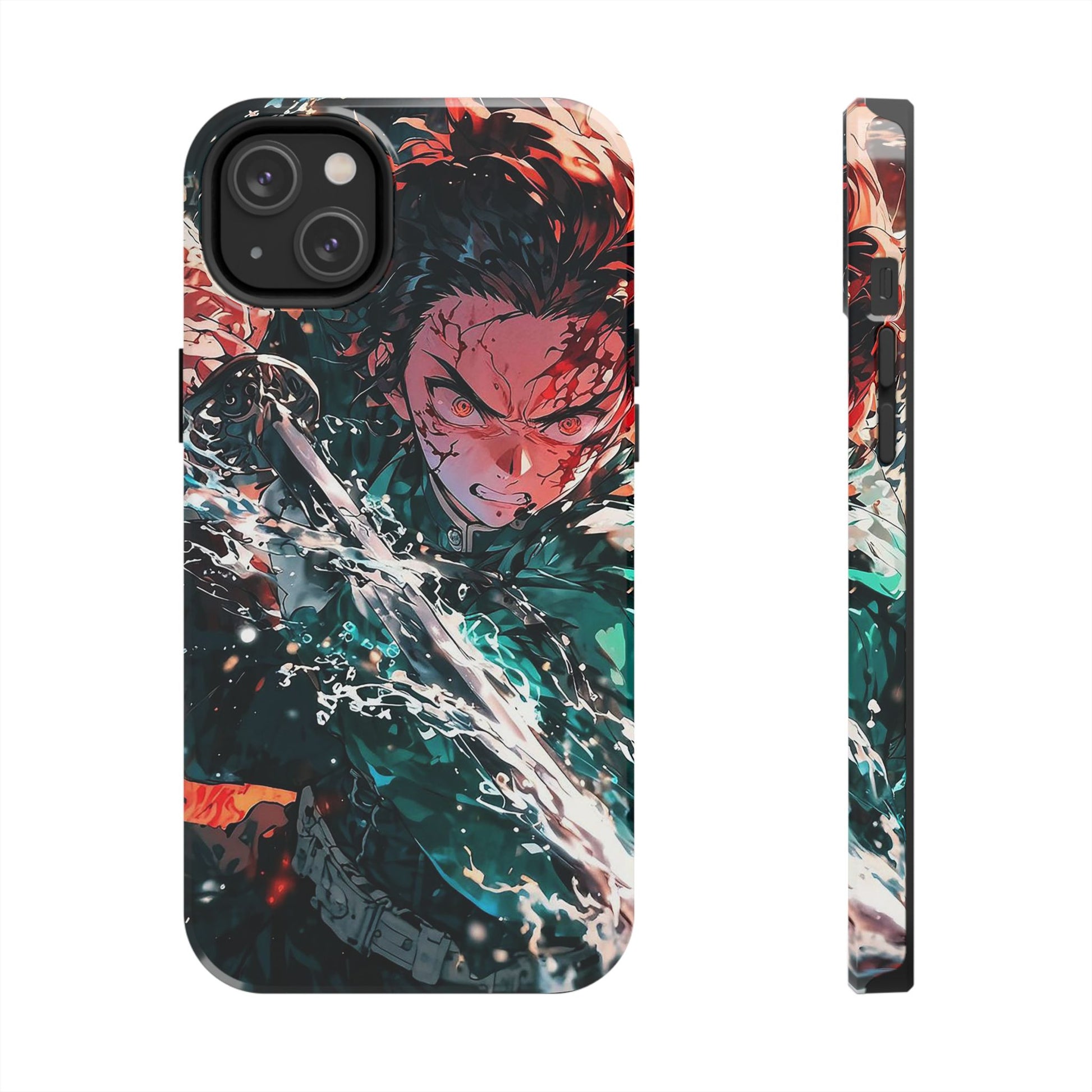 Demon Slayer Tanjiro Art Phone Case for iPhone & Samsung Galaxy Phones