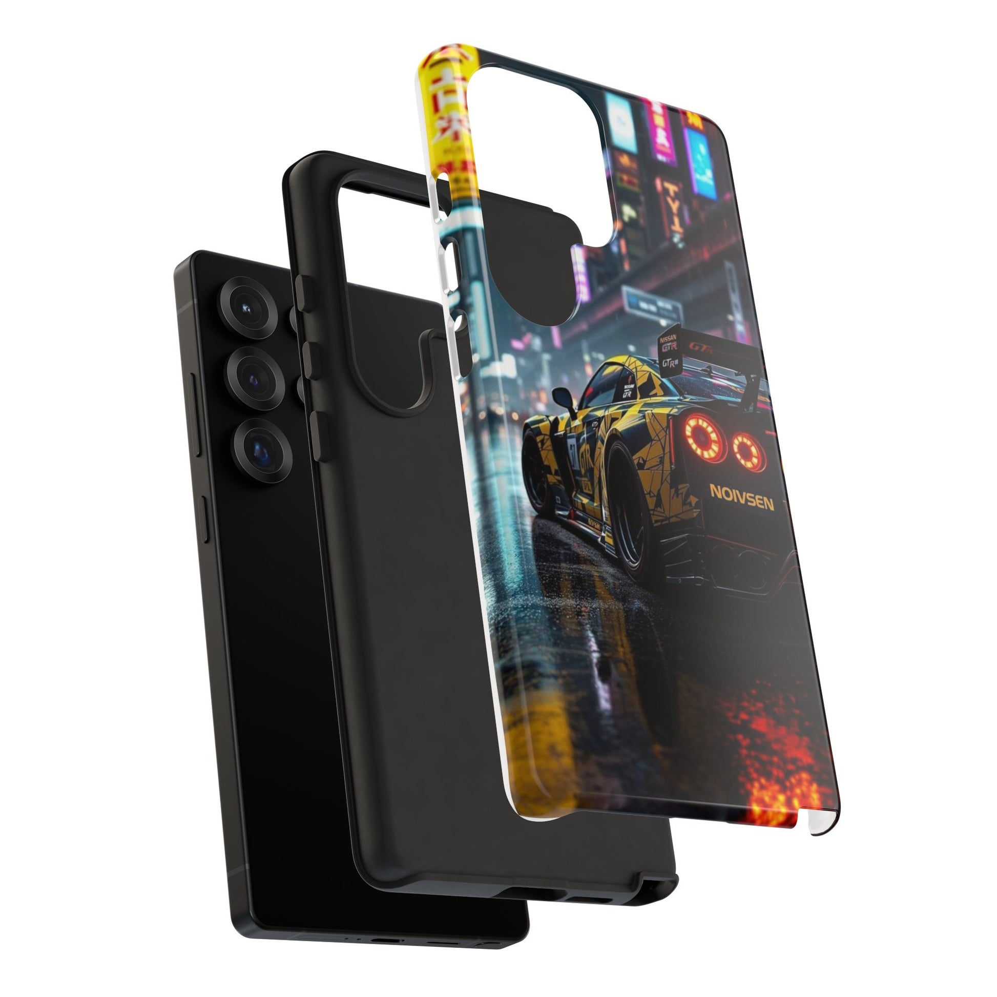 Nissan GTR in Japan Art Tough Cases for iPhones, Samsung, and Pixel