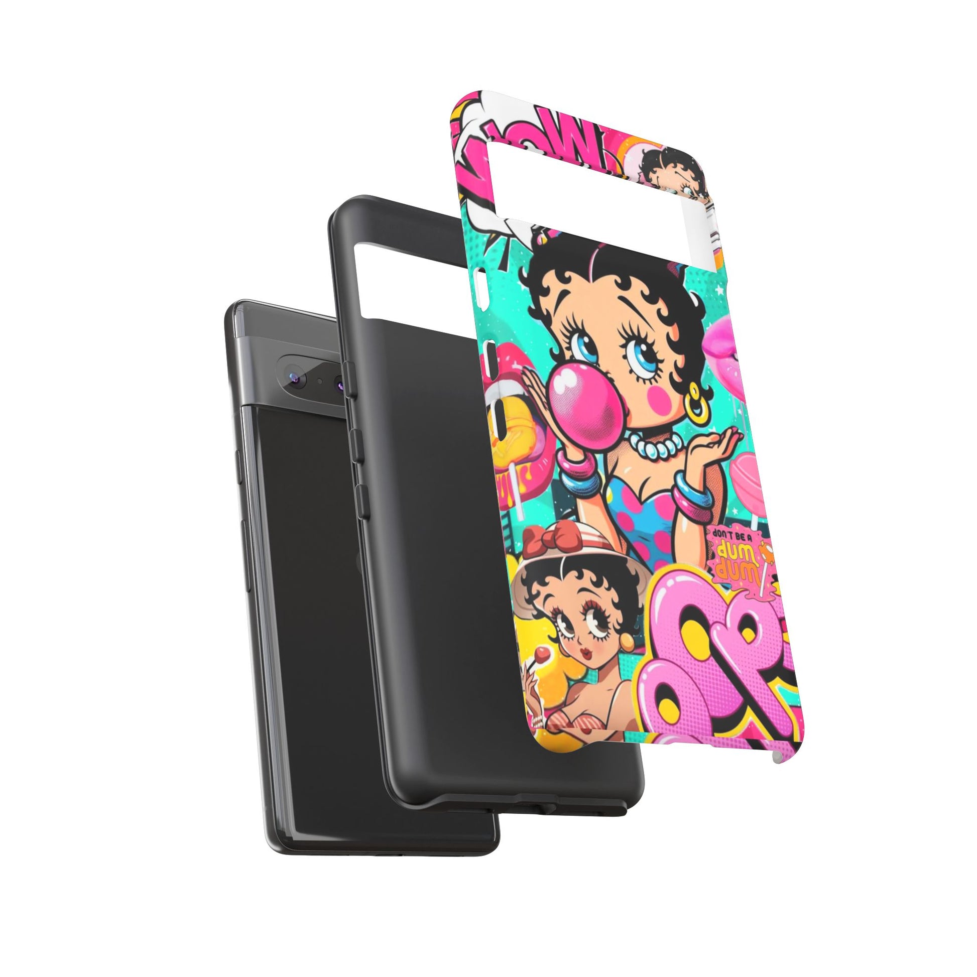 Betty Boop Comic Strip Phone Case for iPhone, Samsung Galaxy, & Pixel Phones