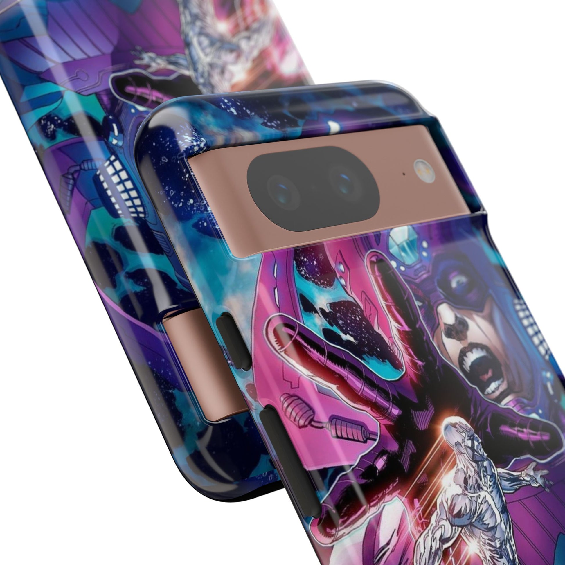 Galactus x Silver Surfer Marvel Phone Case, Tough Cases for iPhones, Samsung, and Pixel