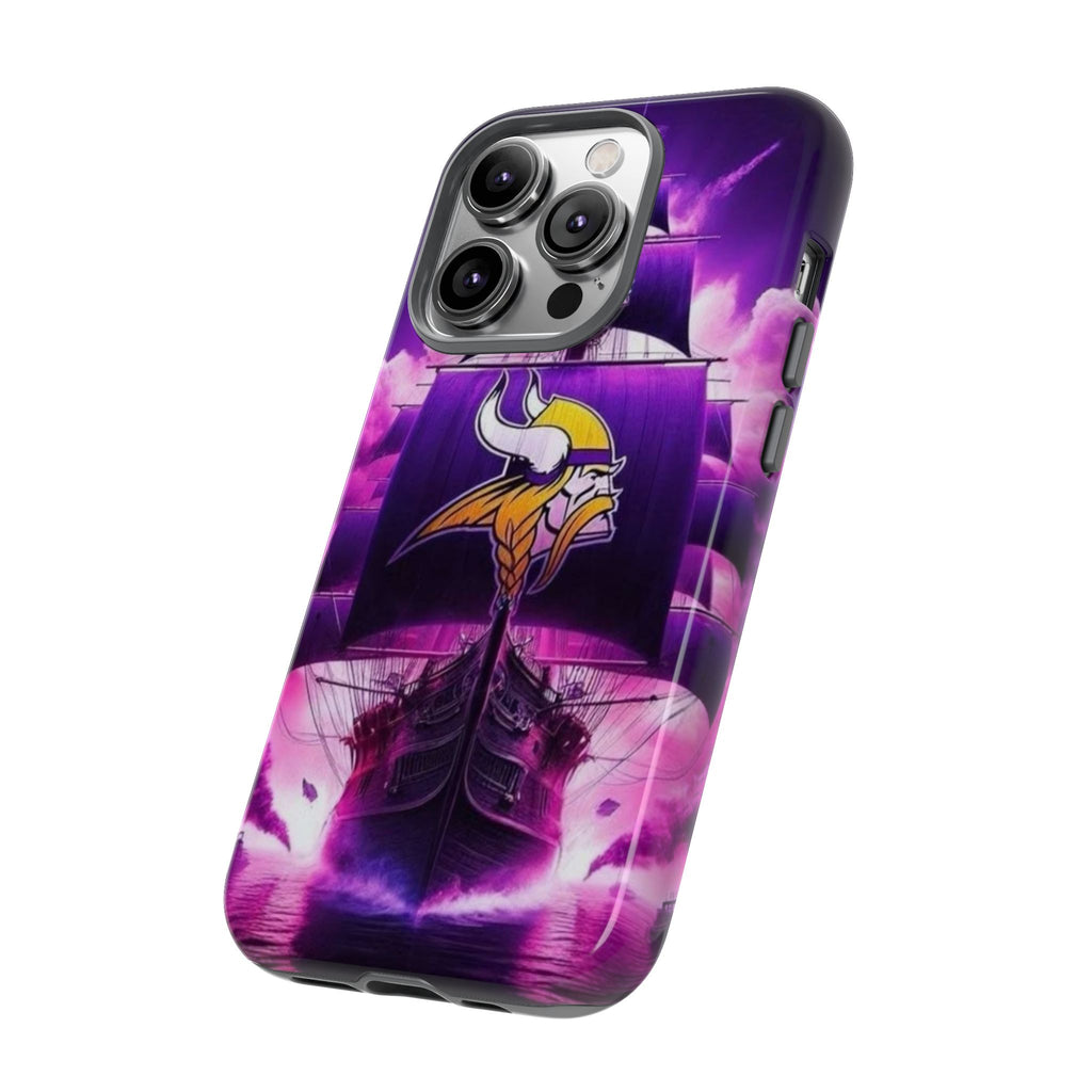 Minnesota Vikings Ship Football Phone Case, Tough Cases for iPhones, Samsung, and Pixel