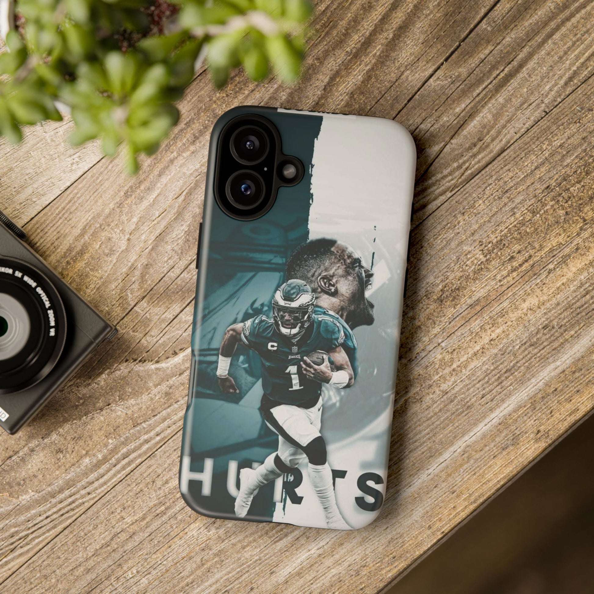 Jalen Hurts Eagles Football Tough Cases for iPhones, Samsung, and Pixel