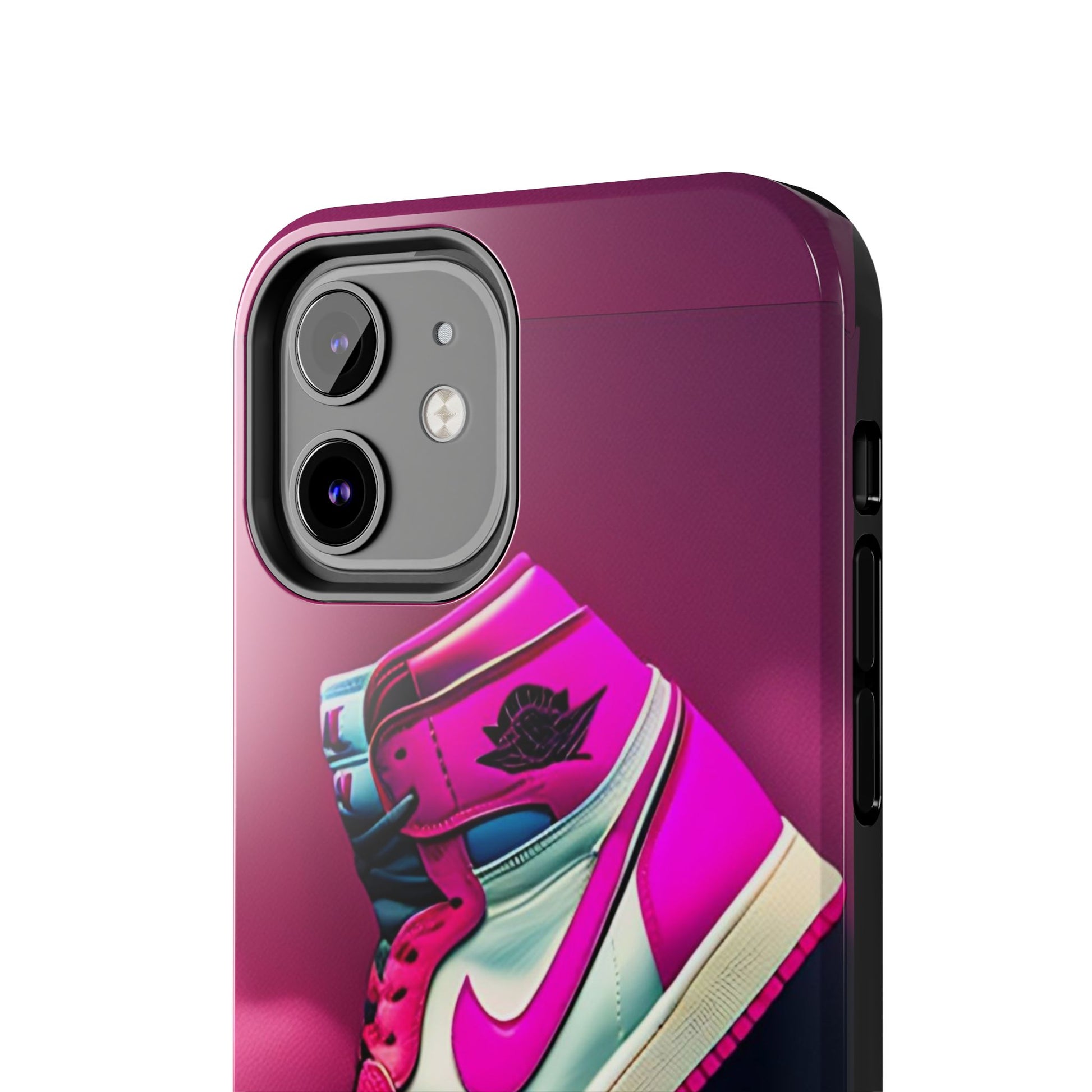 Pink Jordan Sneakers Phone Cases for iPhones & Samsung Phones