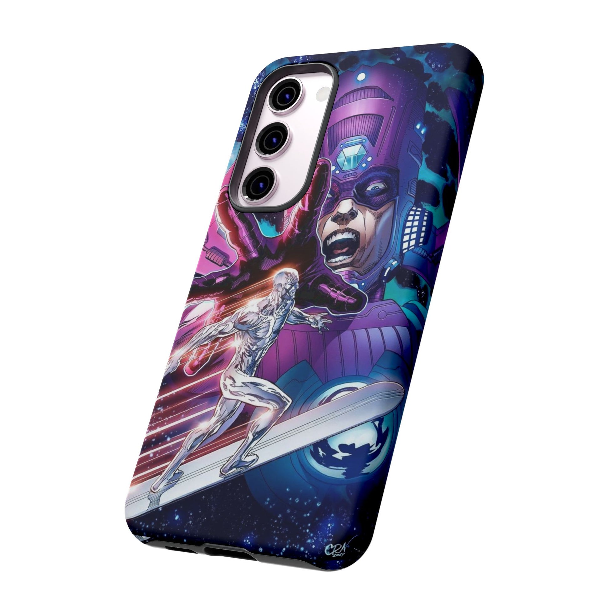 Galactus x Silver Surfer Marvel Phone Case, Tough Cases for iPhones, Samsung, and Pixel