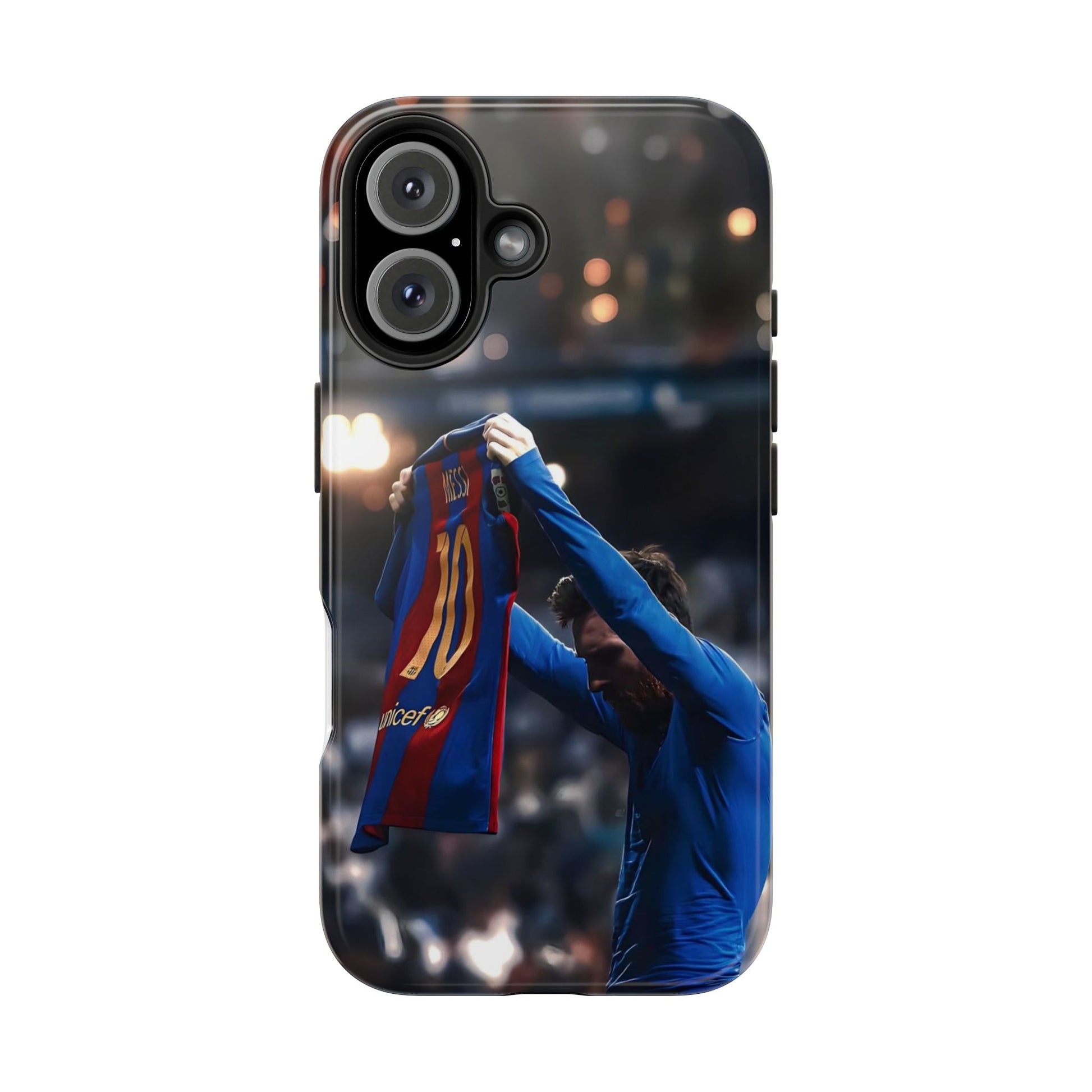 Soccer Champ Messi Tough Phone Cases for Iphones & Samsung Phones Durable