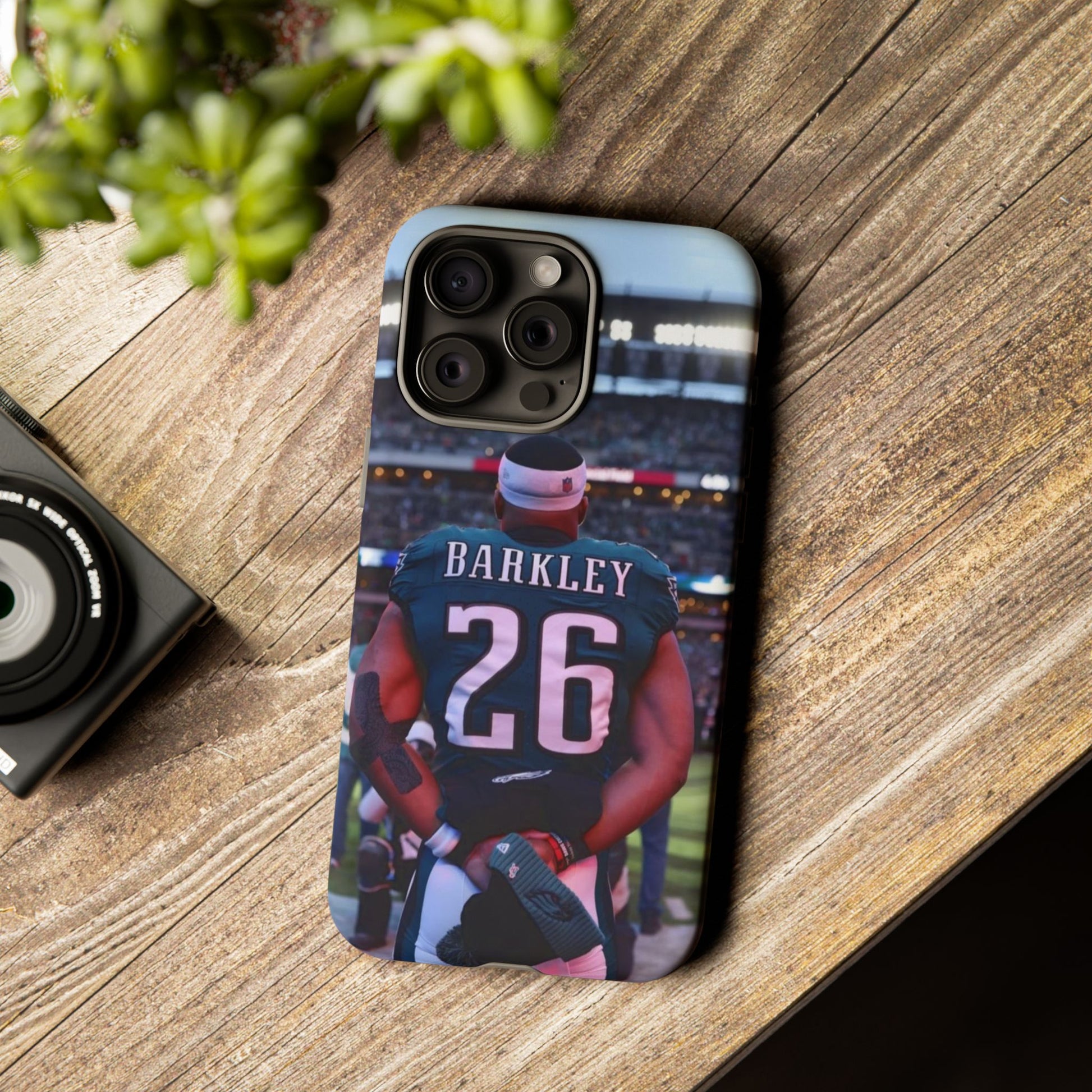 Eagles Football Saquon Barkley Tough Cases for iPhones, Samsung, and Pixel