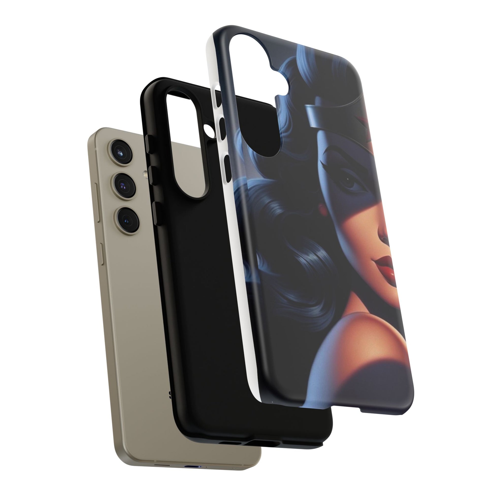 Classic Comics Wonder Woman Tough Cases for iPhones, Samsung, and Pixel
