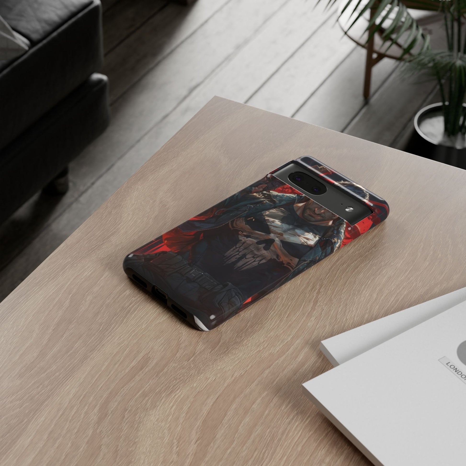 Punisher Tough Cases for iPhones, Samsung, and Pixel