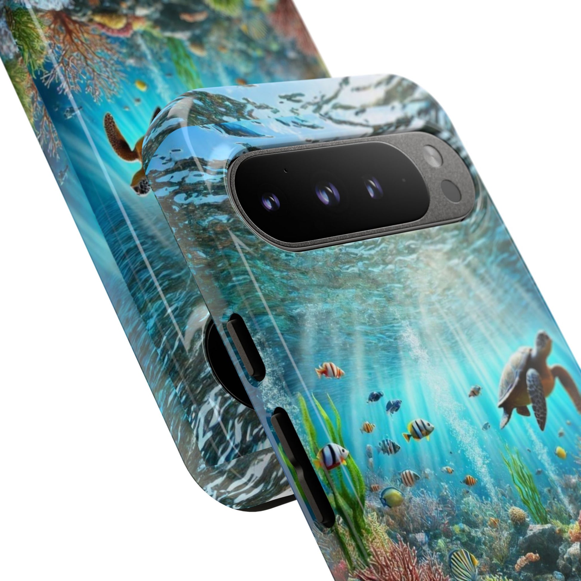 Under Sea Landscape Tough Cases for iPhones, Samsung, and Pixel