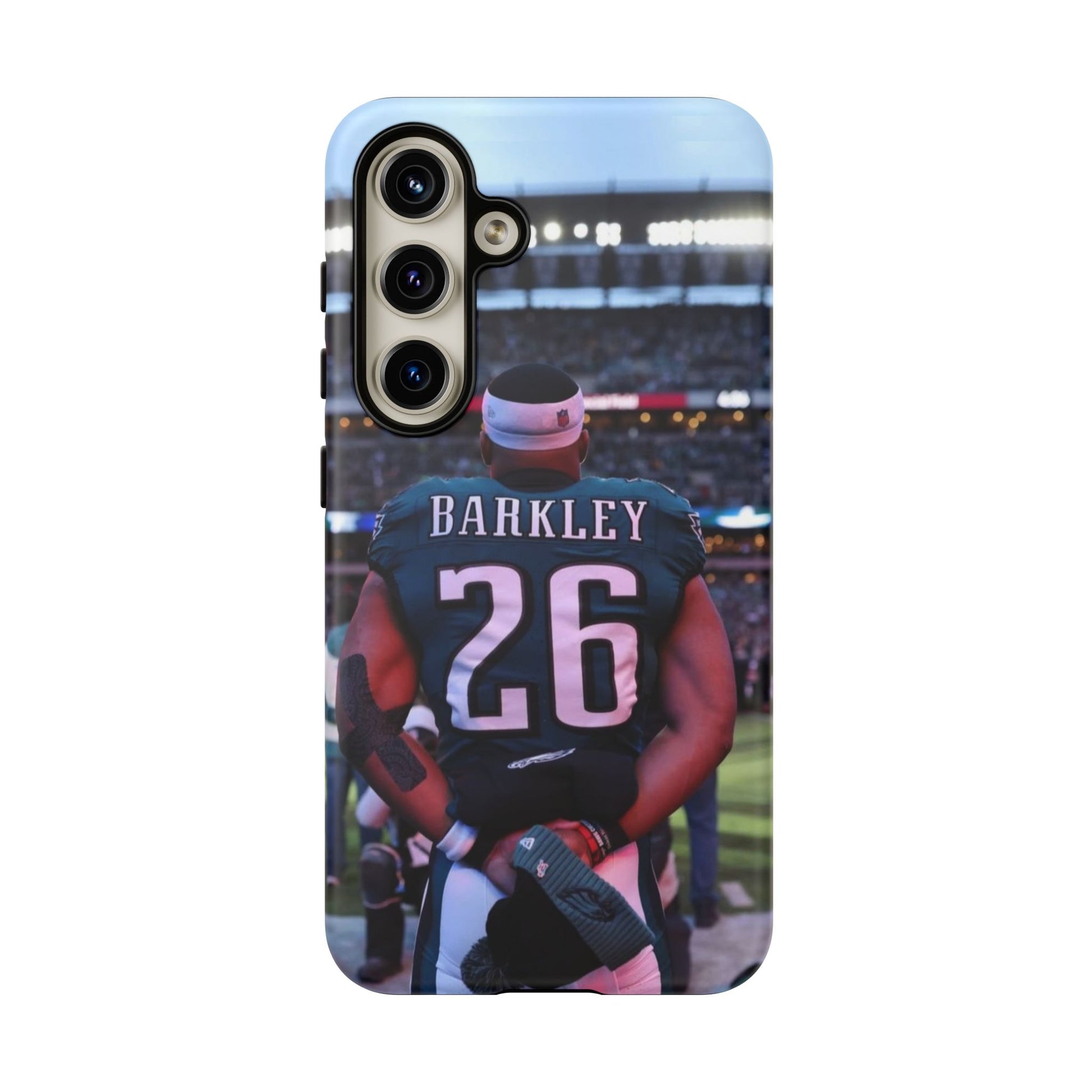 Eagles Football Saquon Barkley Tough Cases for iPhones, Samsung, and Pixel