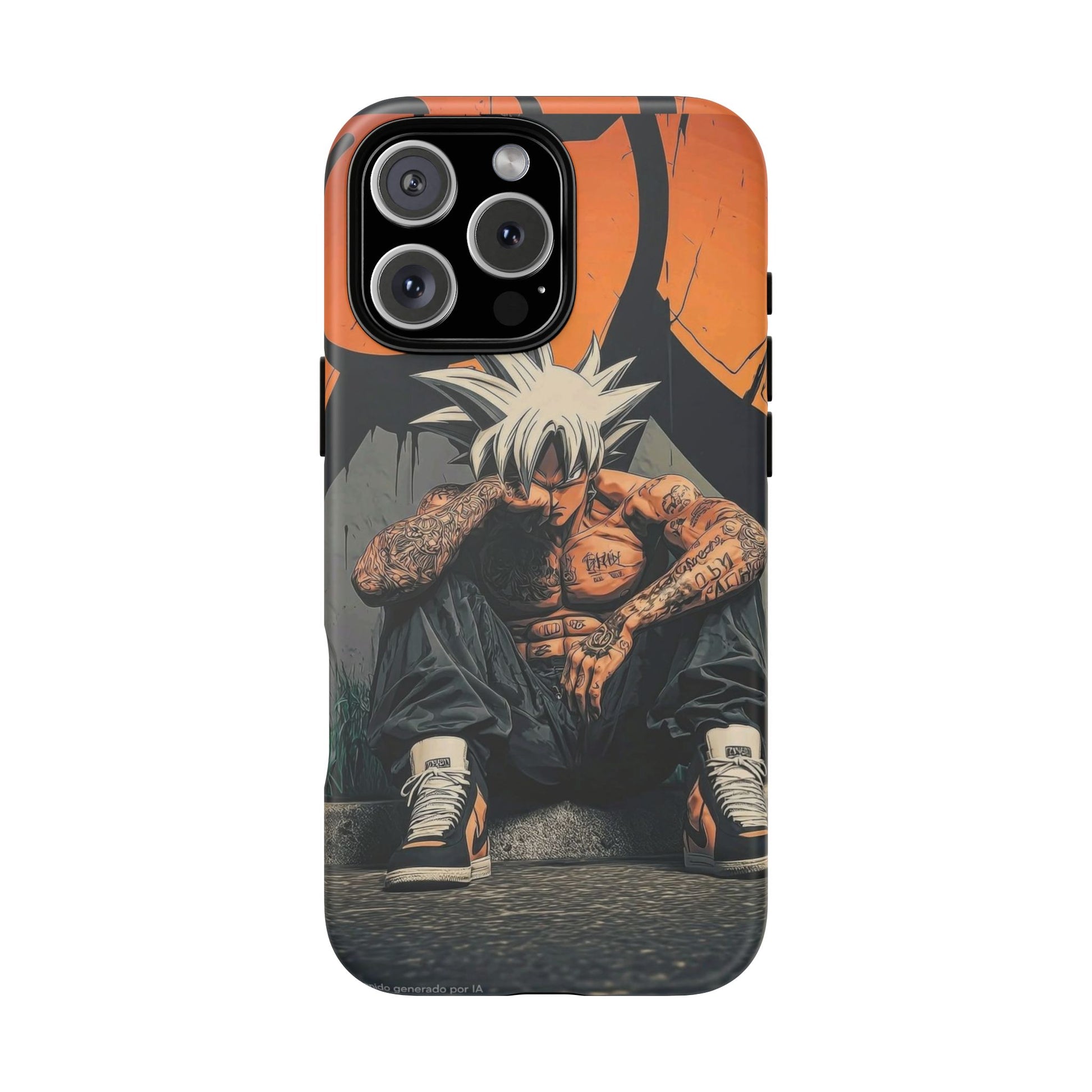 Anime DBZ Thug Tough Cases for iPhones, Samsung, and Pixel
