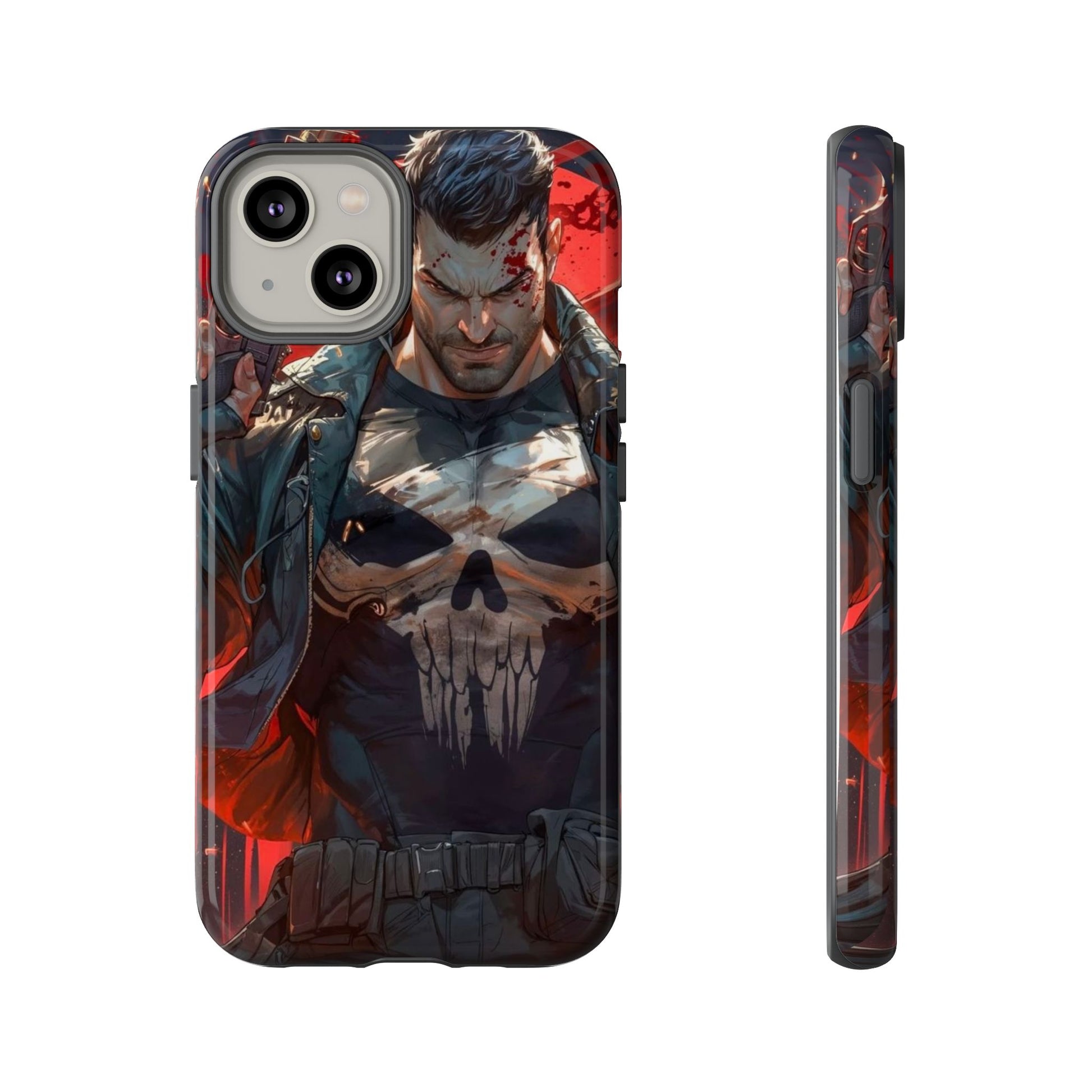 Punisher Tough Cases for iPhones, Samsung, and Pixel