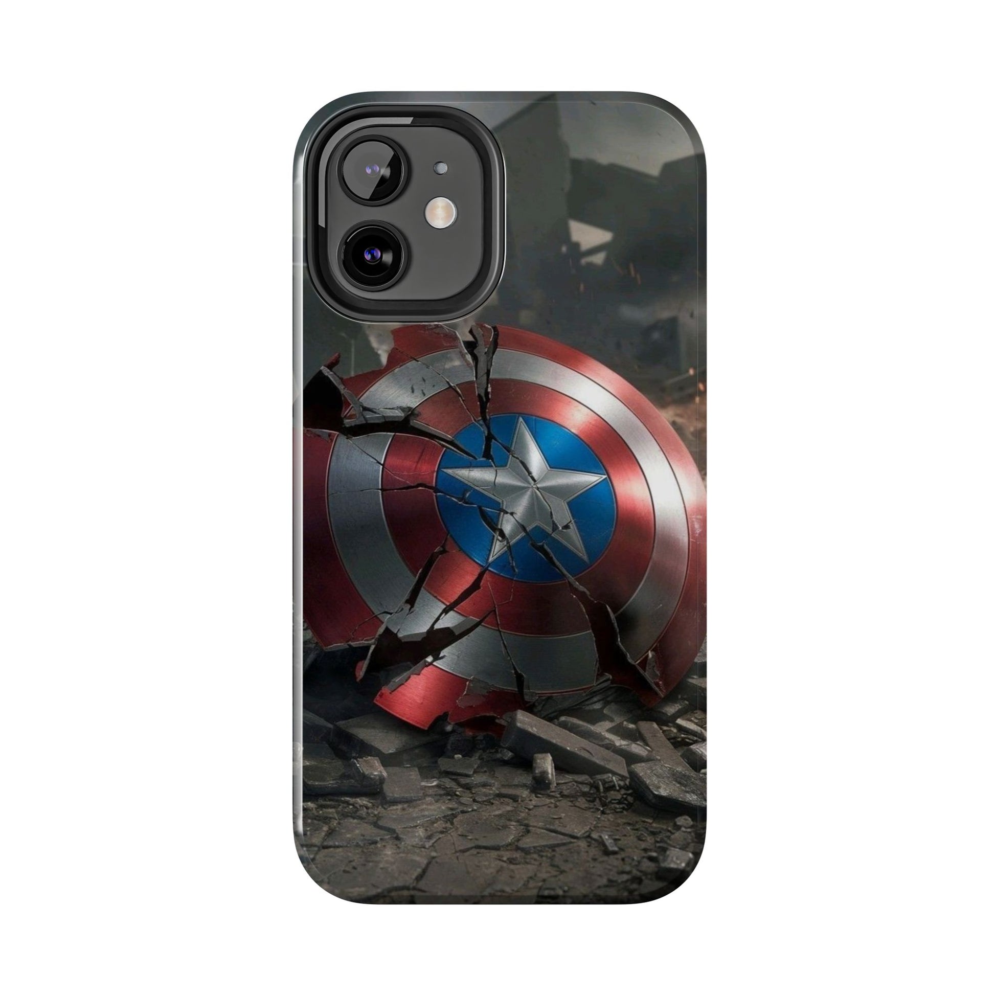 Capt. America Shield Tough Phone Cases for Iphones & Samsung Phones Durable
