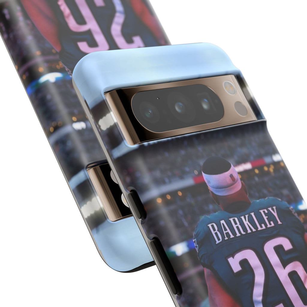 Eagles Football Saquon Barkley Tough Cases for iPhones, Samsung, and Pixel