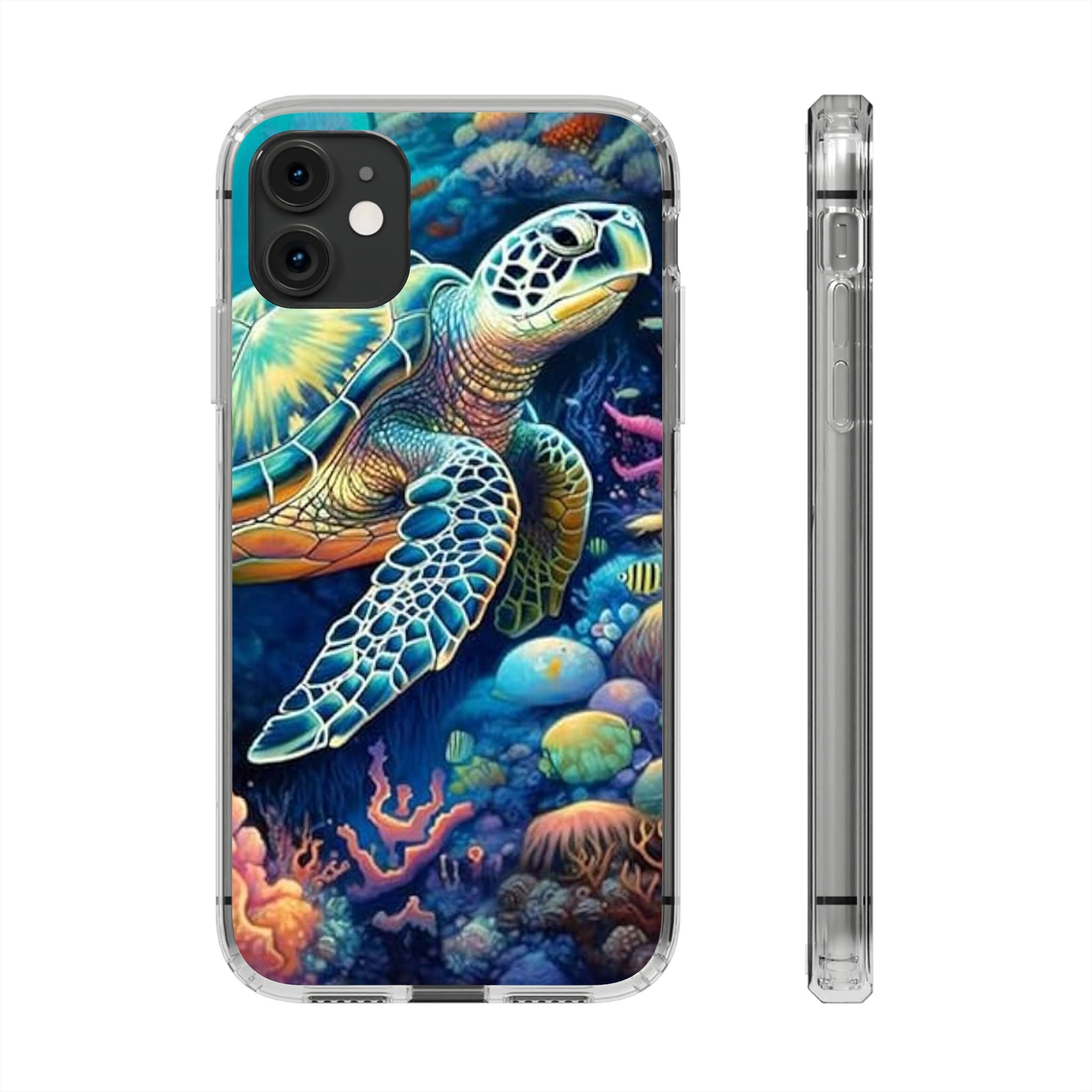 Beautiful Sea Turtle Themed Iphone, Samsung case