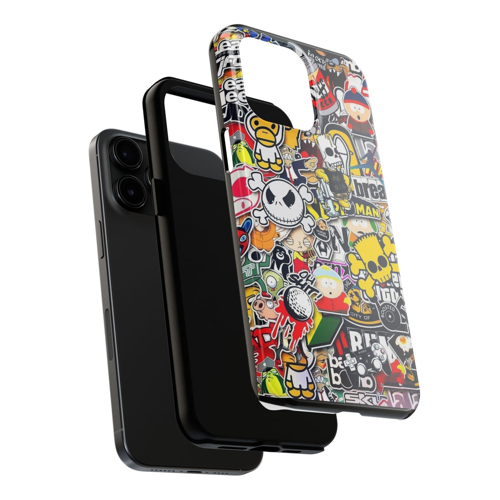 Sticker Bomb Theme Phone Case for iPhone & Samsung Galaxy Phones