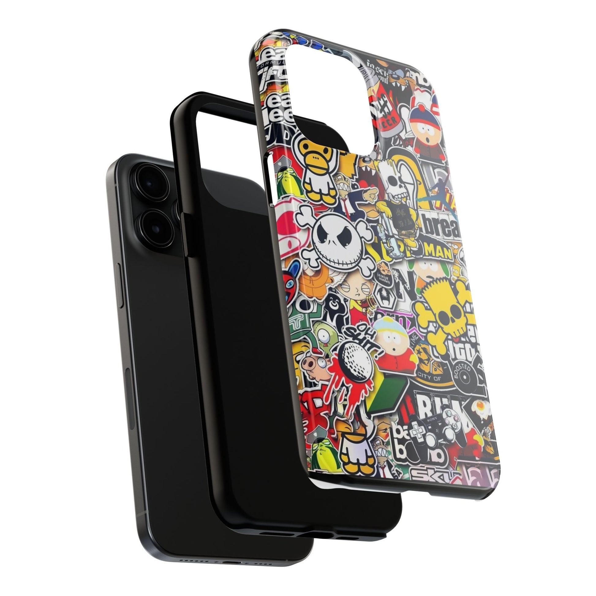 Sticker Bomb Theme Phone Case for iPhone & Samsung Galaxy Phones